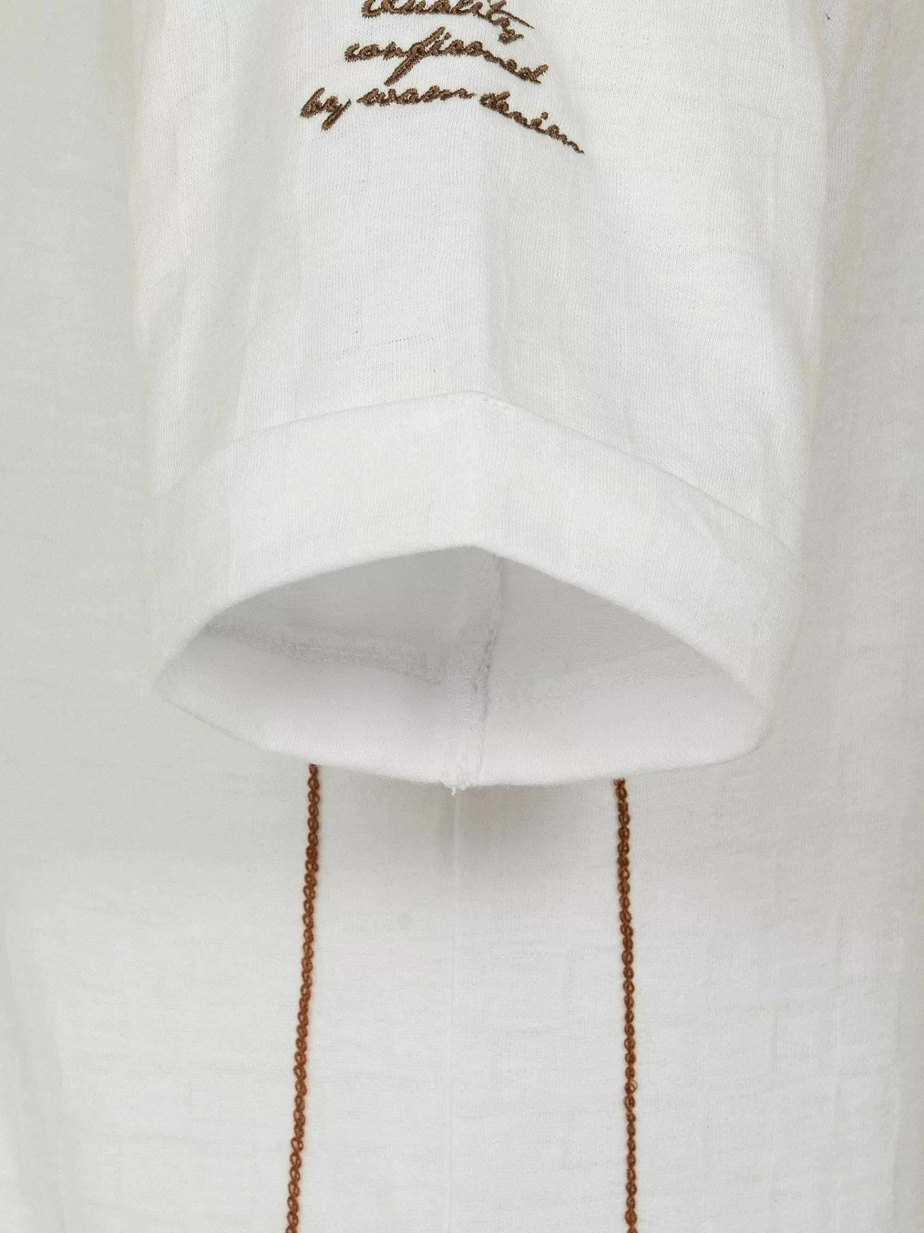 Wam Denim T-Shirts<Morpheus Slim Fit Stretched White T-Shirt