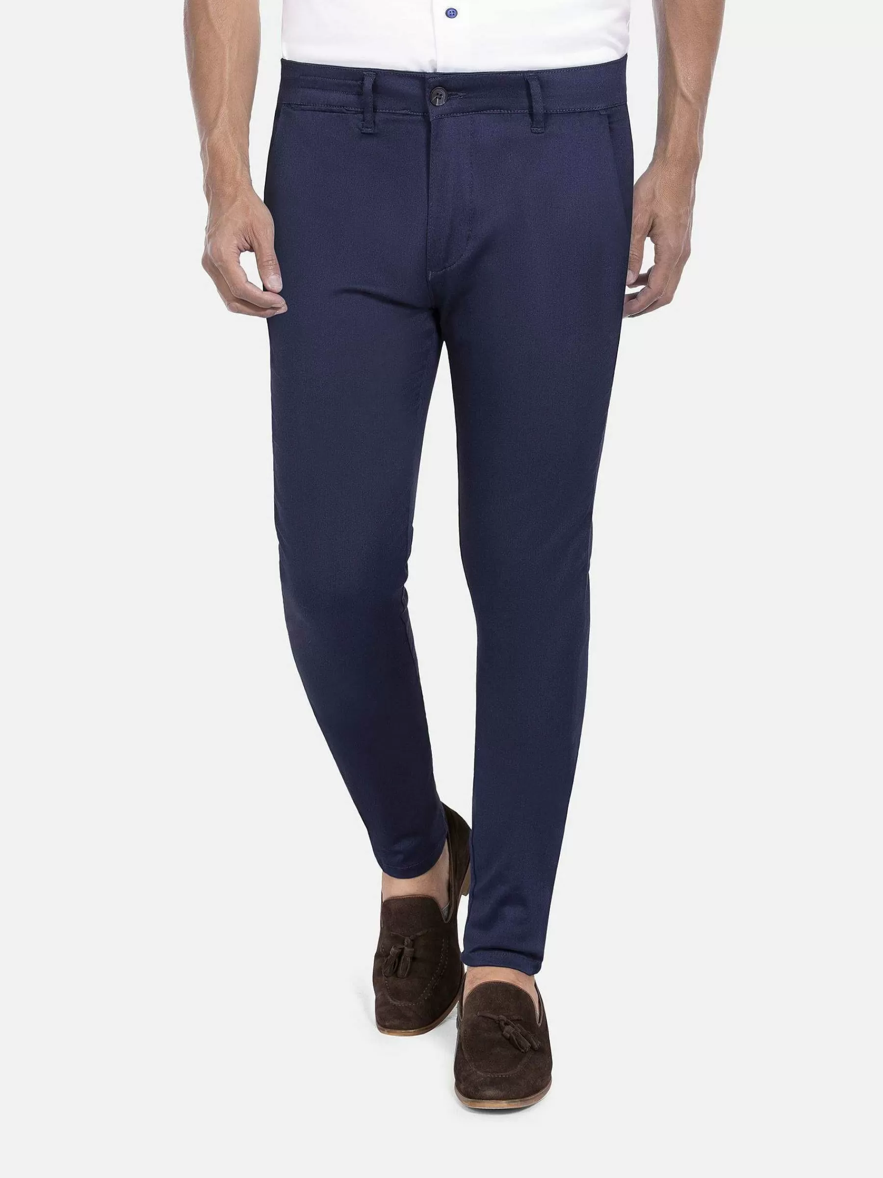 Wam Denim Chino'S<Moyale Stretch Washed Navy Chino