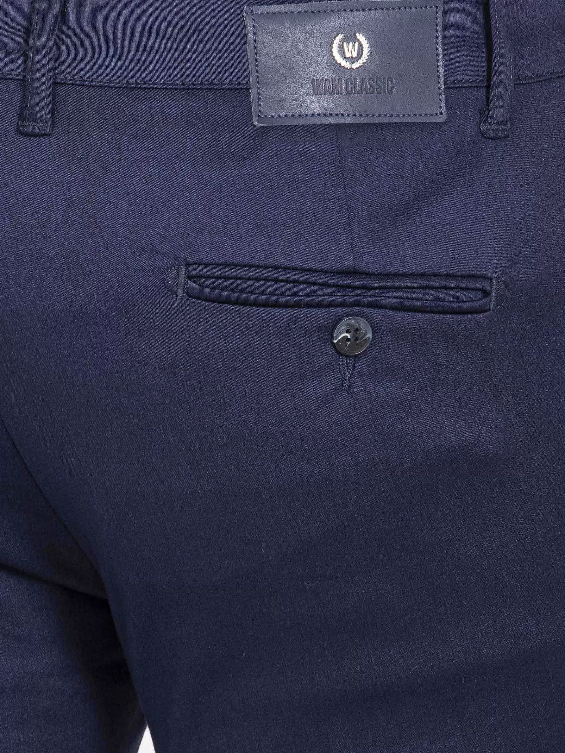 Wam Denim Chino'S<Moyale Stretch Washed Navy Chino