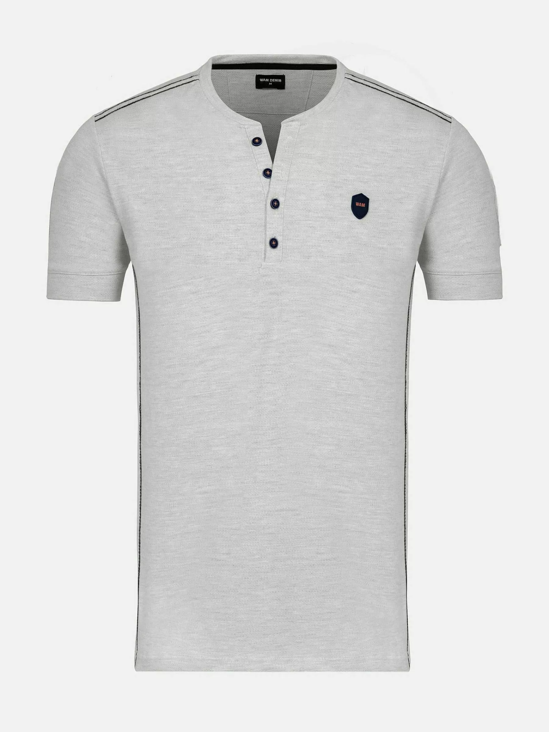 Wam Denim T-Shirts<Oberursel Slim Fit Grey T-Shirt