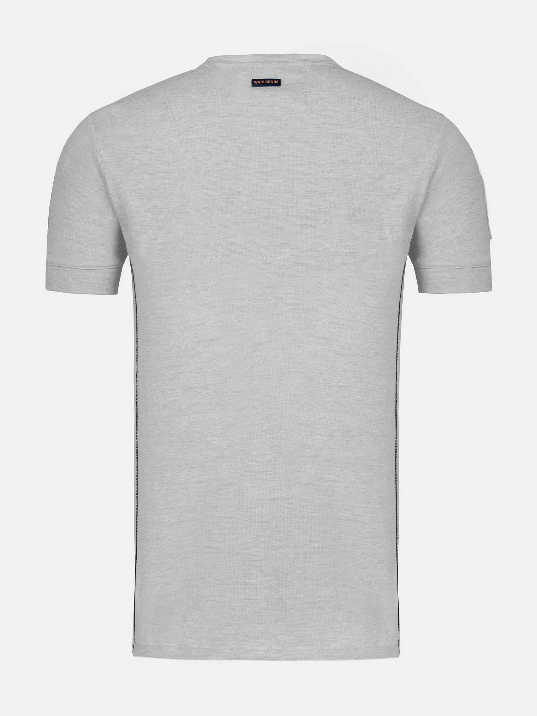 Wam Denim T-Shirts<Oberursel Slim Fit Grey T-Shirt