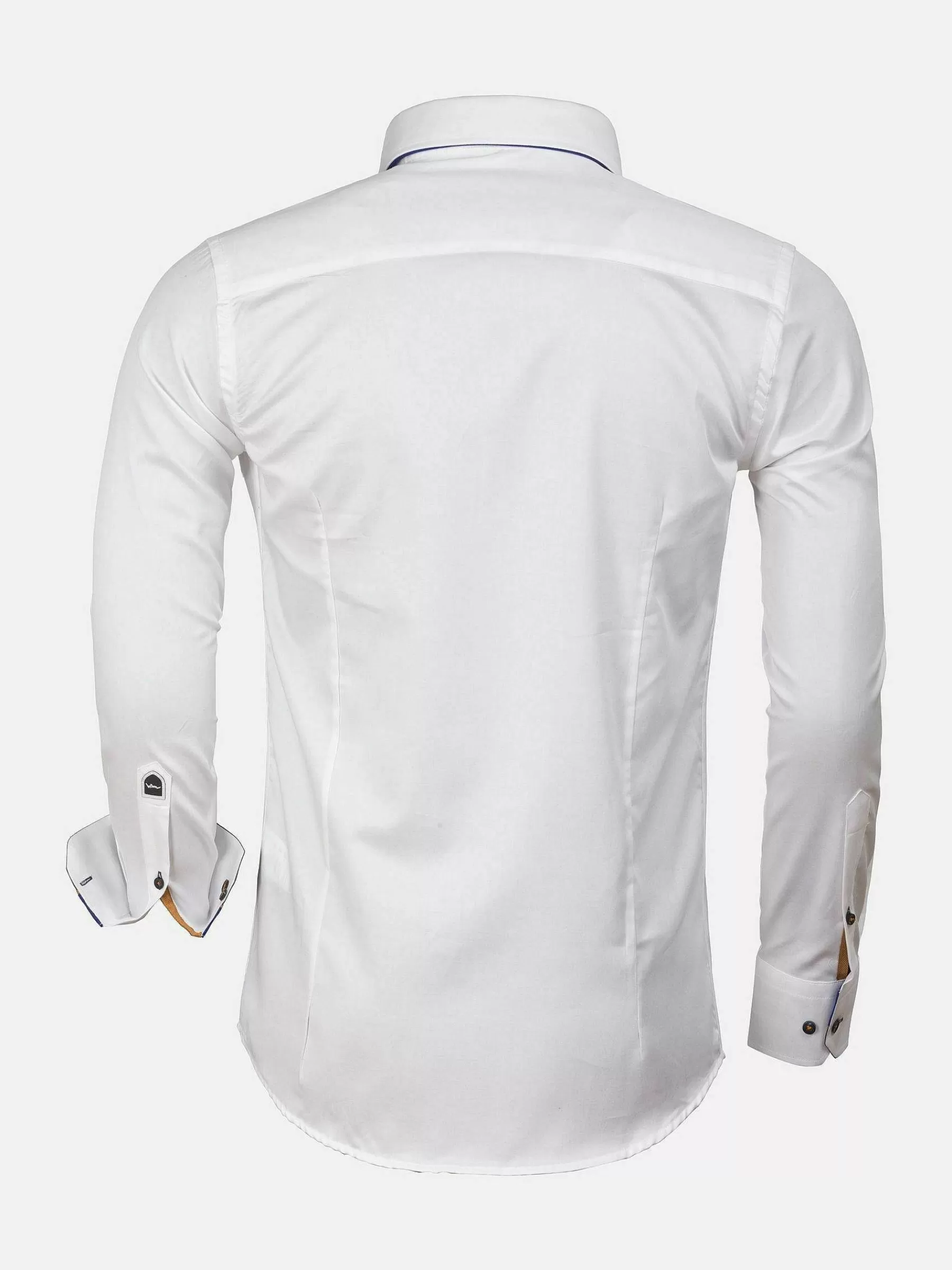 Wam Denim Overhemd Lange Mouwen<Overhemd 75488 Todi White