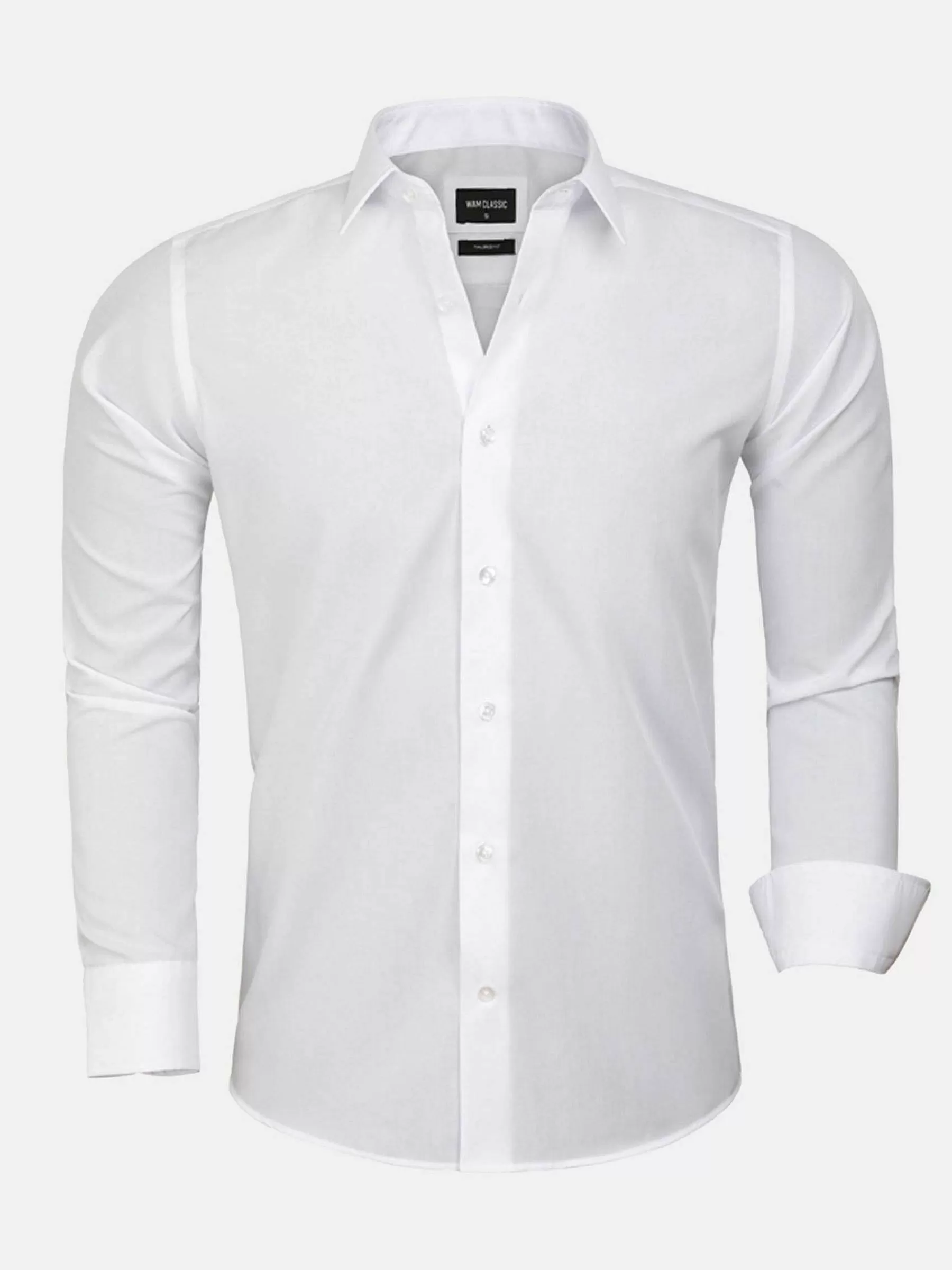 Wam Denim Overhemd Lange Mouwen<Overhemd 75647 Canico White