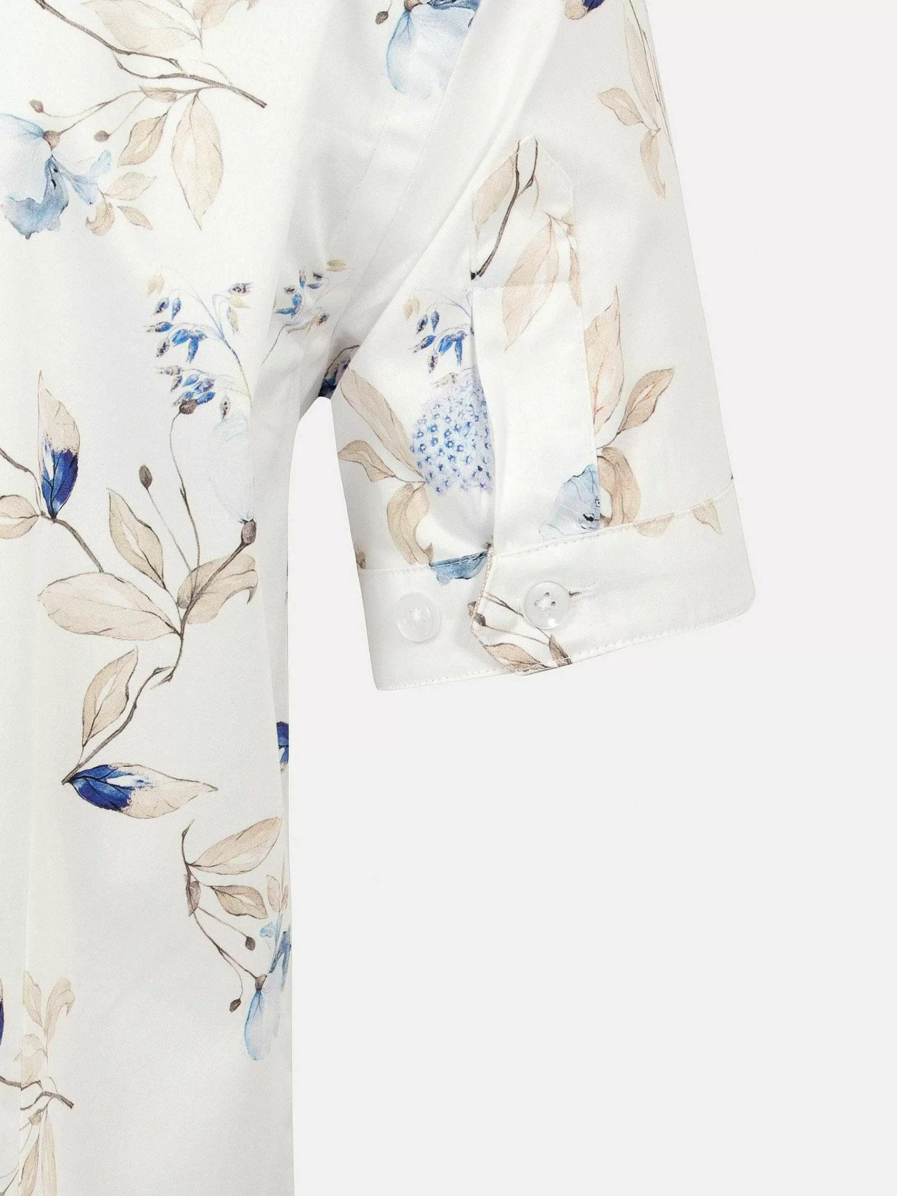 Wam Denim Overhemd Korte Mouwen<Overhemd Korte Mouw 75745 Primrose White