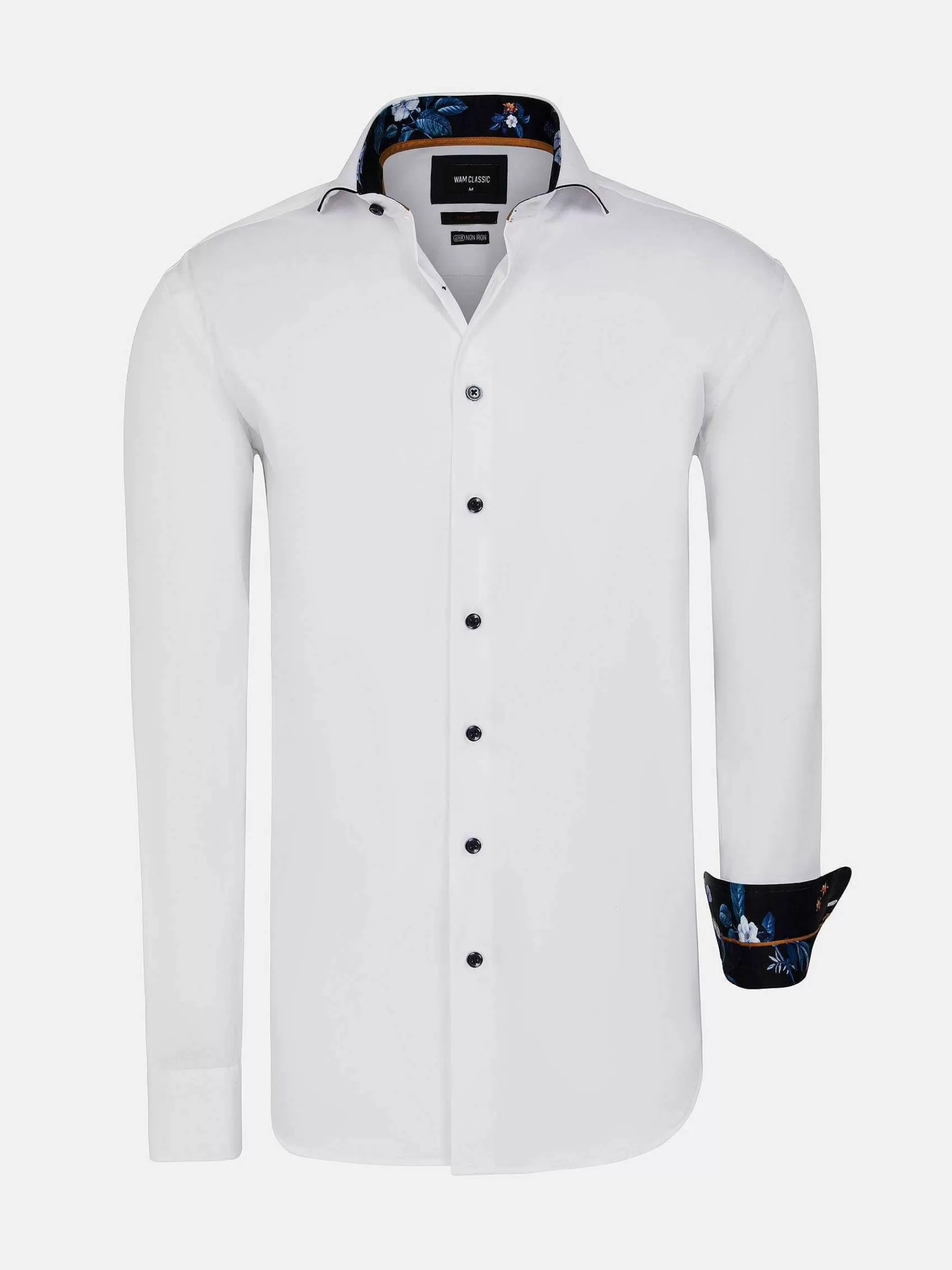 Wam Denim Overhemd Lange Mouwen<Overhemd Lange Mouw 59014 Brizon White