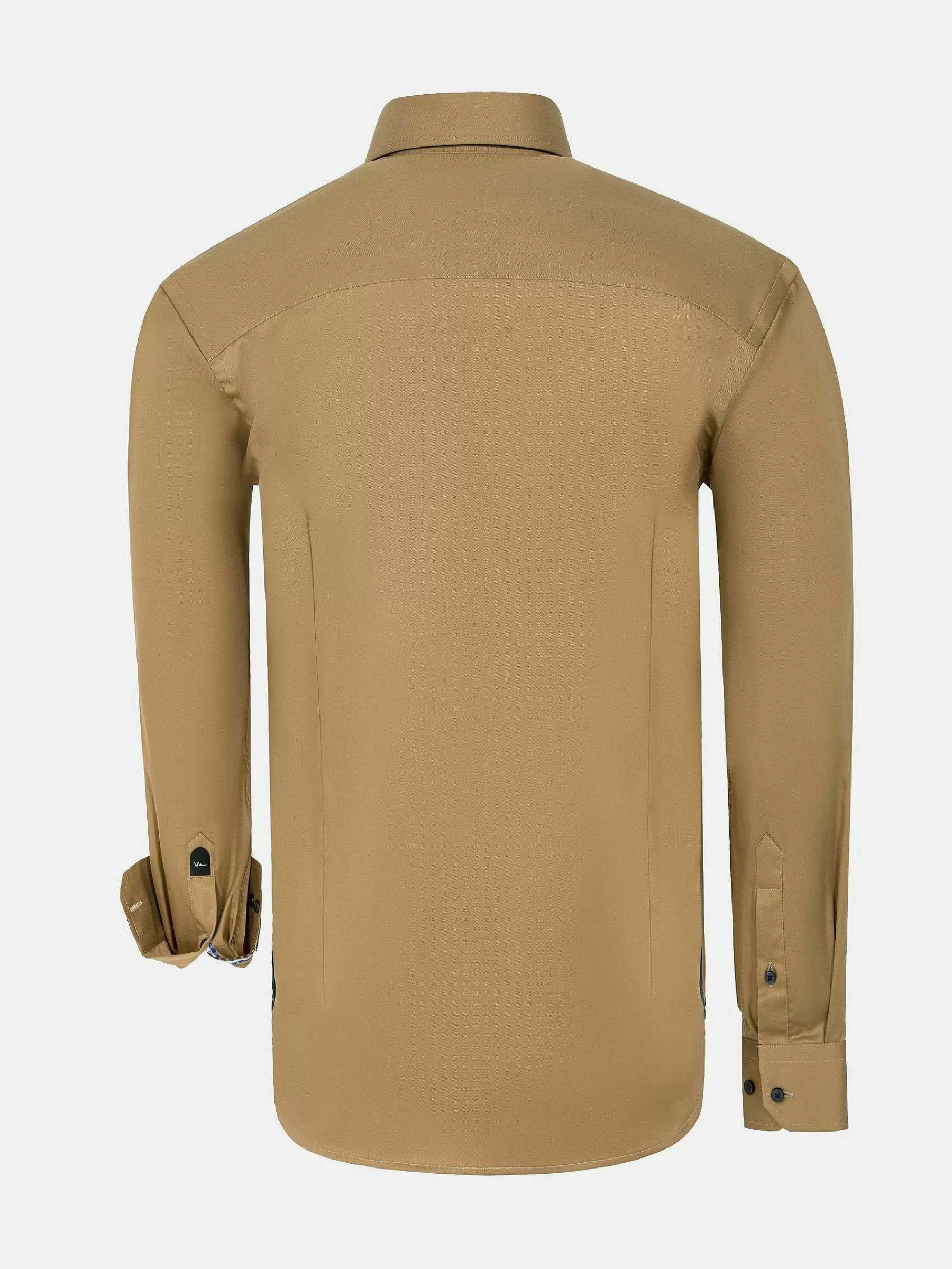 Wam Denim Overhemd Lange Mouwen<Overhemd Lange Mouw 59015 Michell Dark Beige