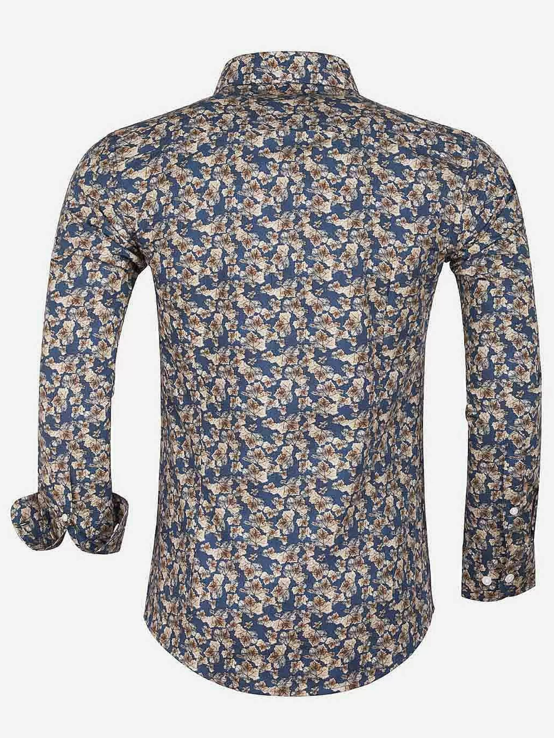 Wam Denim Overhemd Lange Mouwen<Overhemd Lange Mouw 65045 Navy