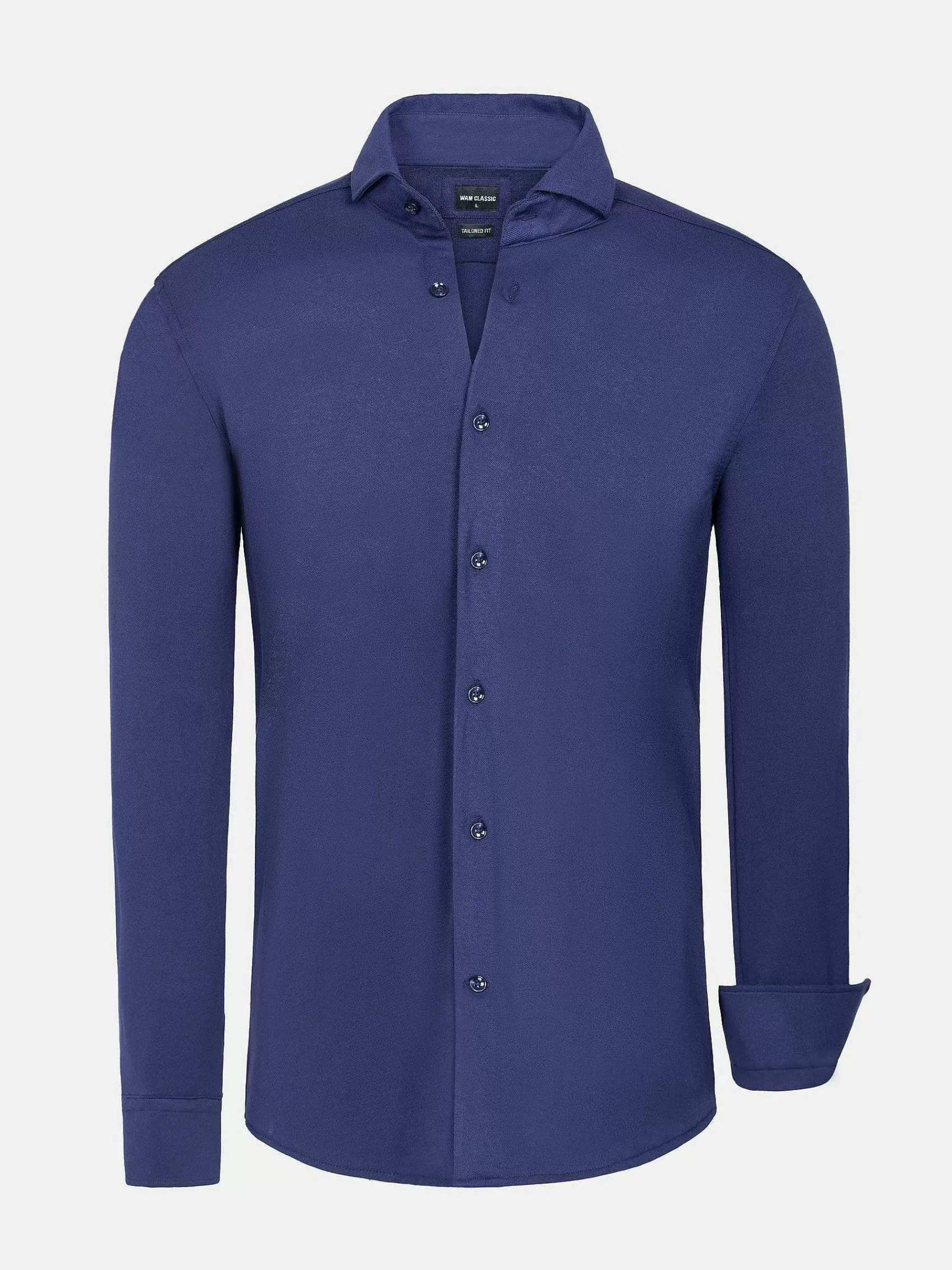 Wam Denim Overhemd Lange Mouwen<Overhemd Lange Mouw 75660 Sella Navy