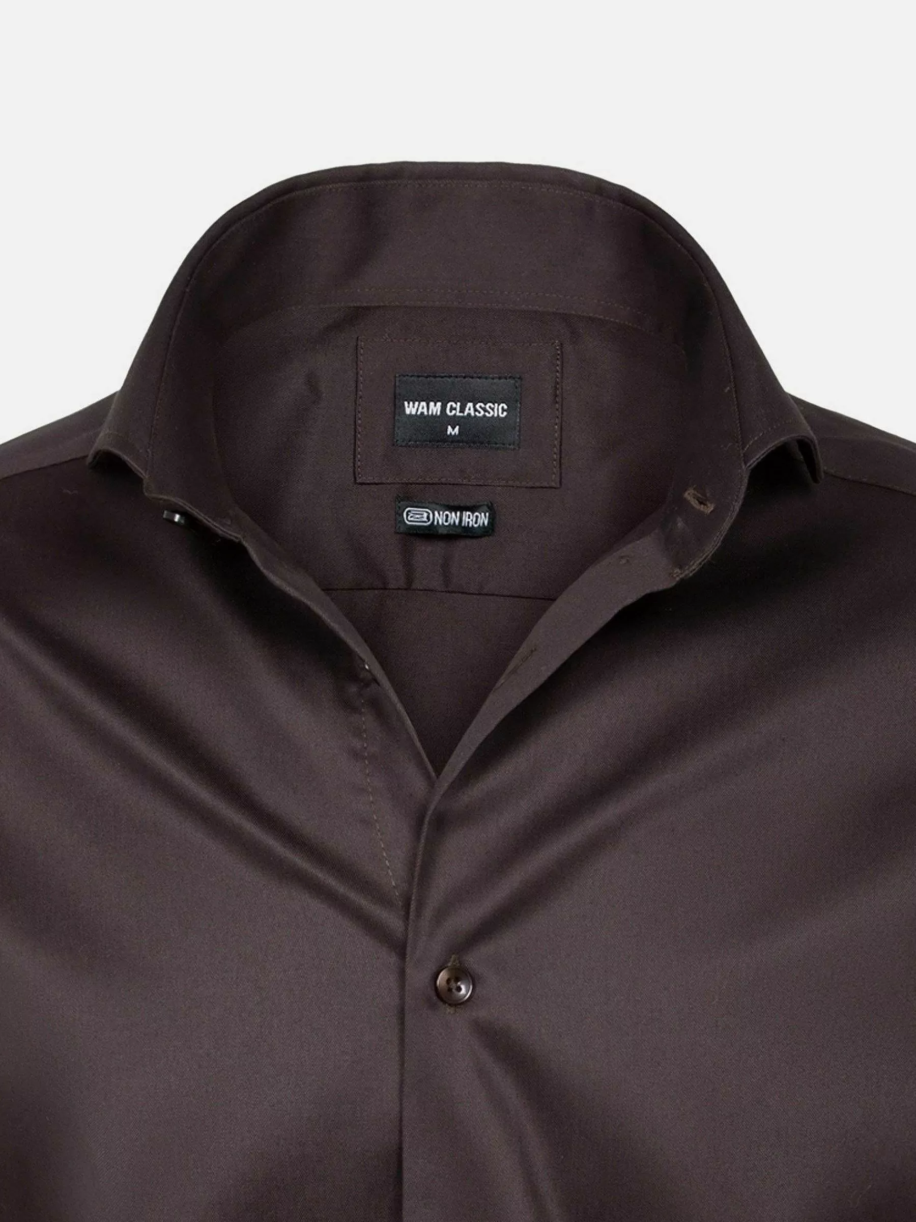 Wam Denim Overhemd Lange Mouwen<Overhemd Lange Mouw 75665 Pelle Brown