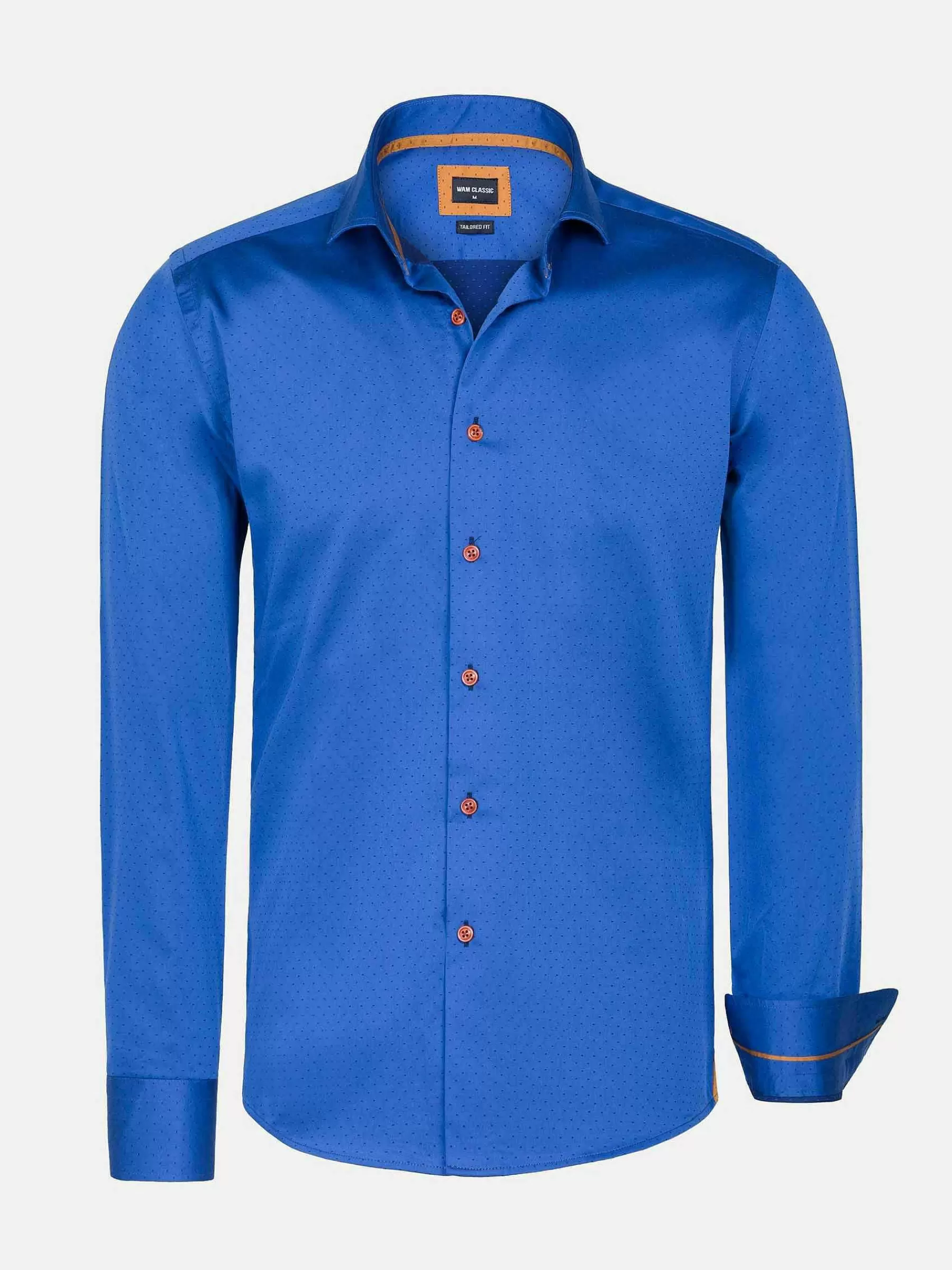 Wam Denim Overhemd Lange Mouwen<Overhemd Lange Mouw 75666 Clay Light Navy