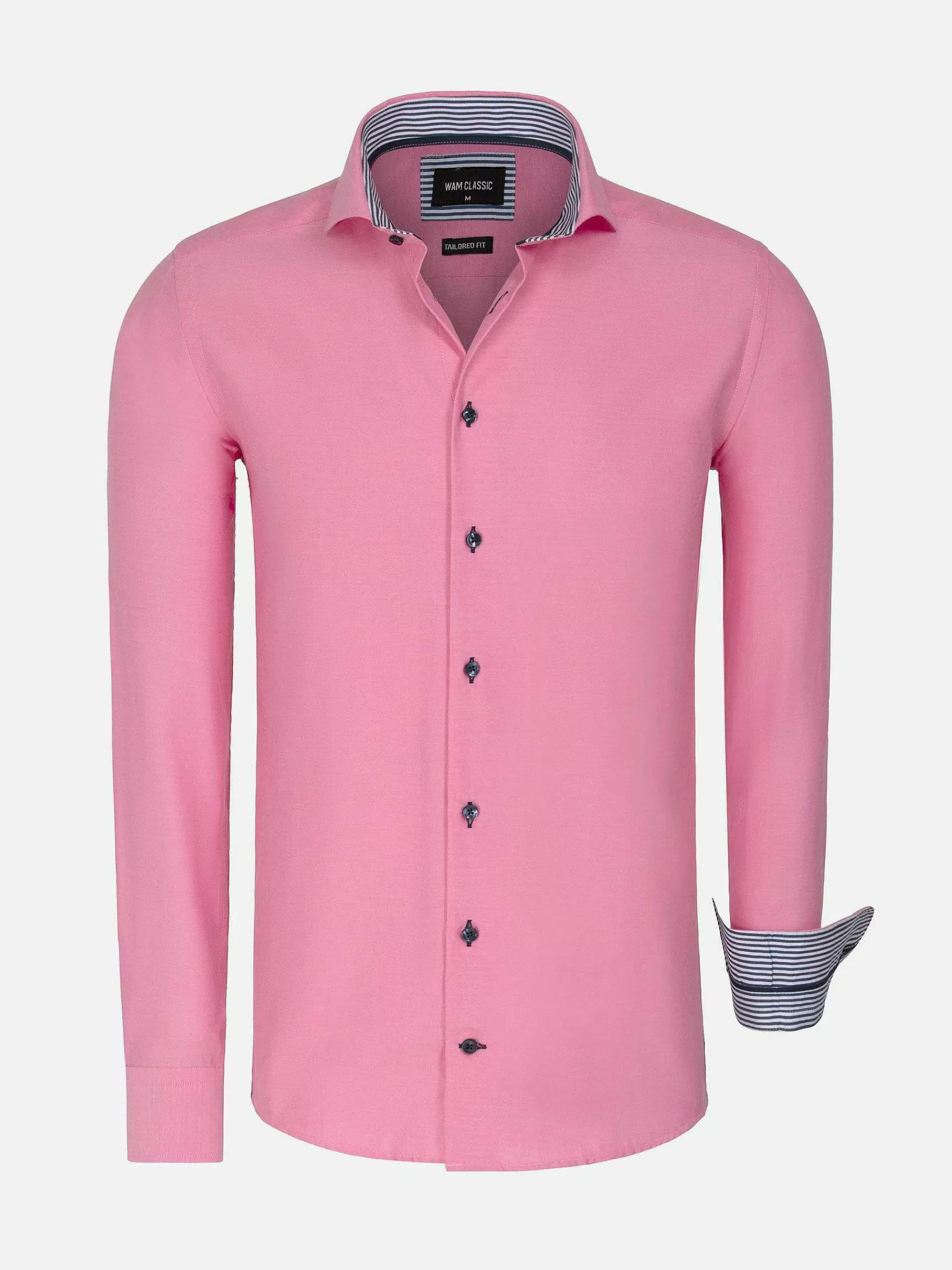 Wam Denim Overhemd Lange Mouwen<Overhemd Lange Mouw 75698 Cruise Fuchsia