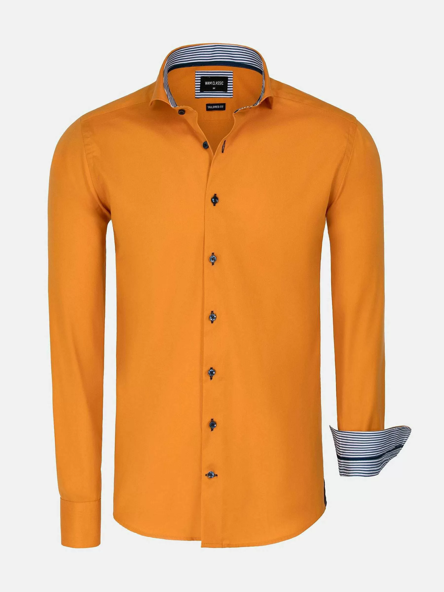 Wam Denim Overhemd Lange Mouwen<Overhemd Lange Mouw 75698 Cruise Orange