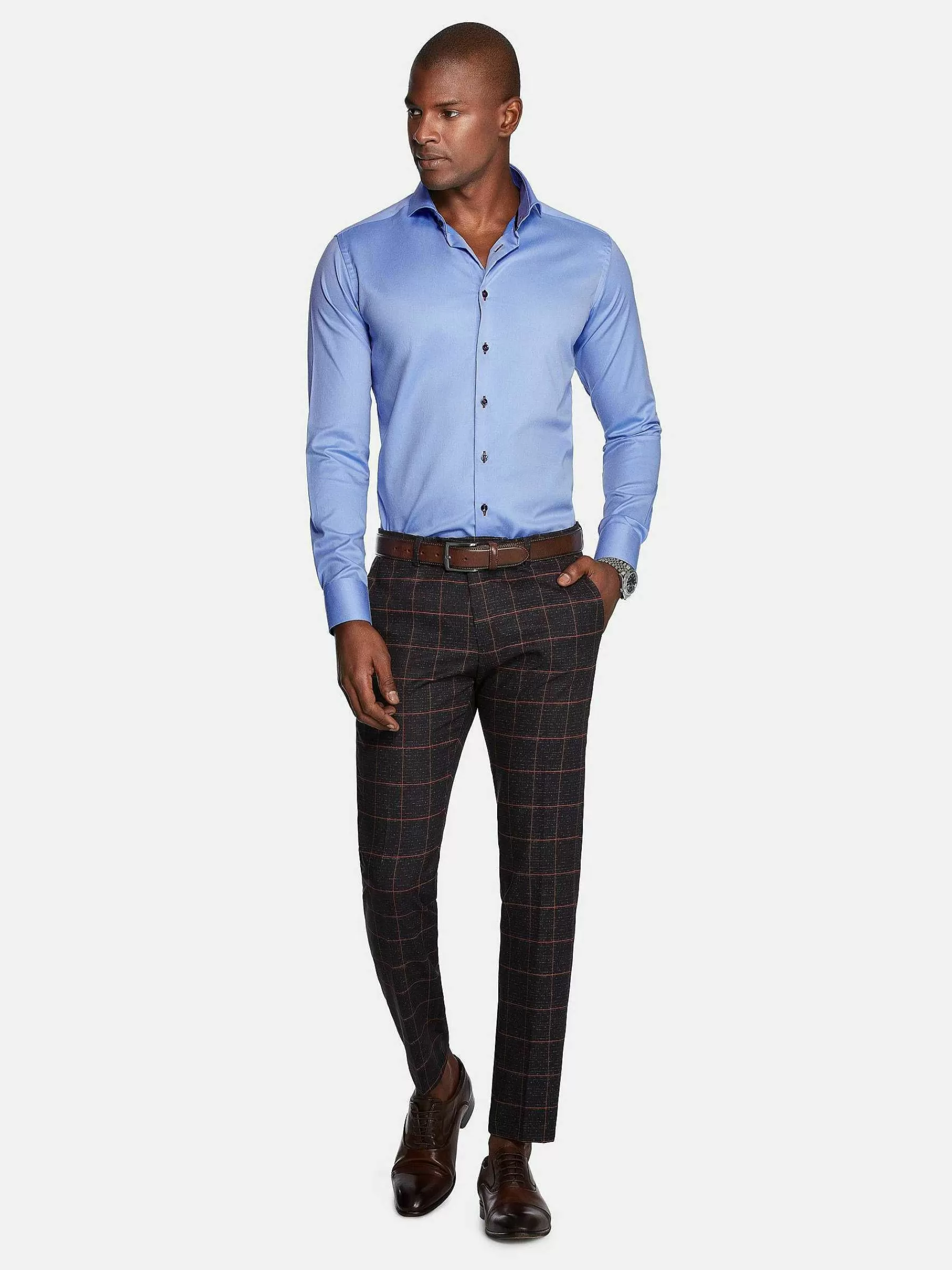 Wam Denim Overhemd Lange Mouwen<Overhemd Lange Mouw 75699 Karls Light Blue