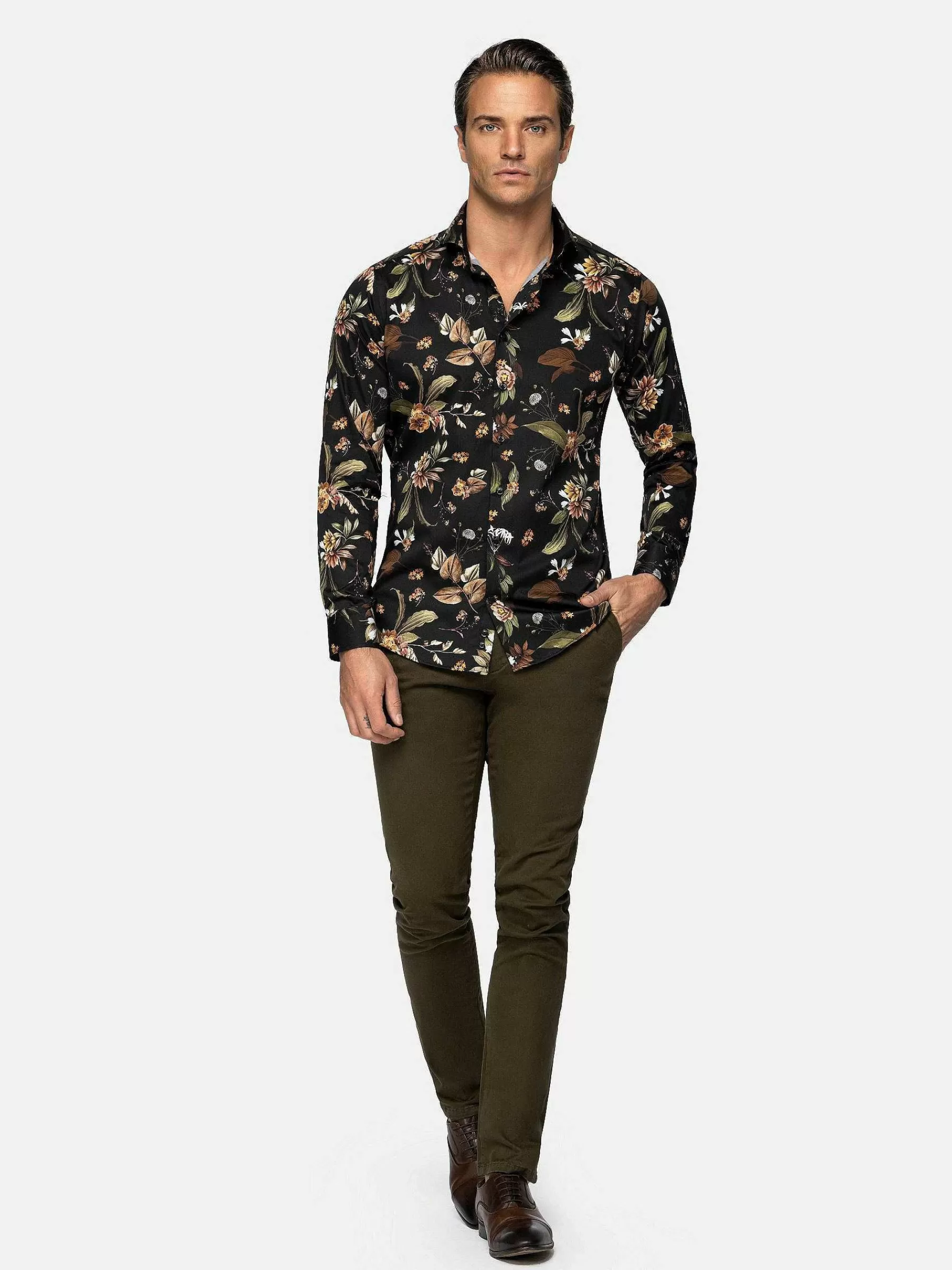 Wam Denim Overhemd Lange Mouwen<Overhemd Lange Mouw 75707 Meru Black