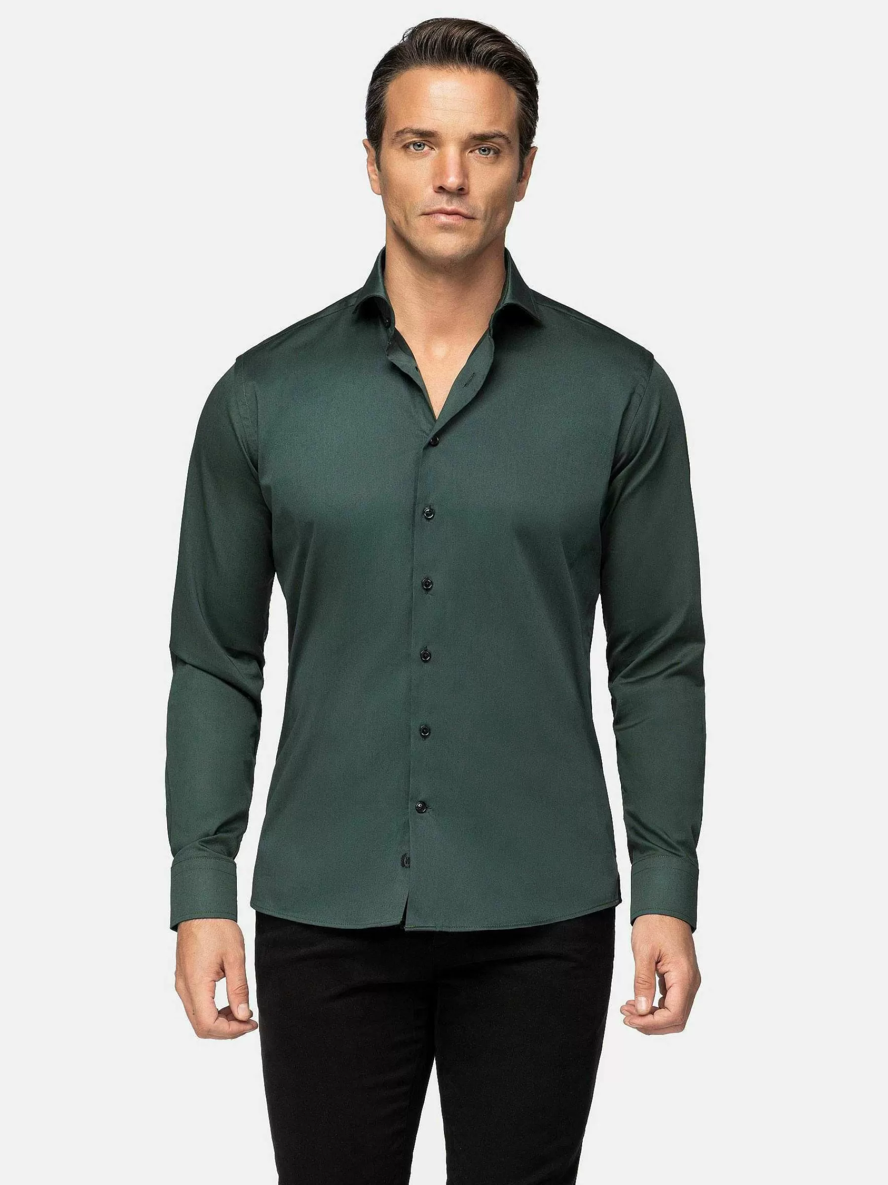 Wam Denim Overhemd Lange Mouwen<Overhemd Lange Mouw 75716 Morebo Green