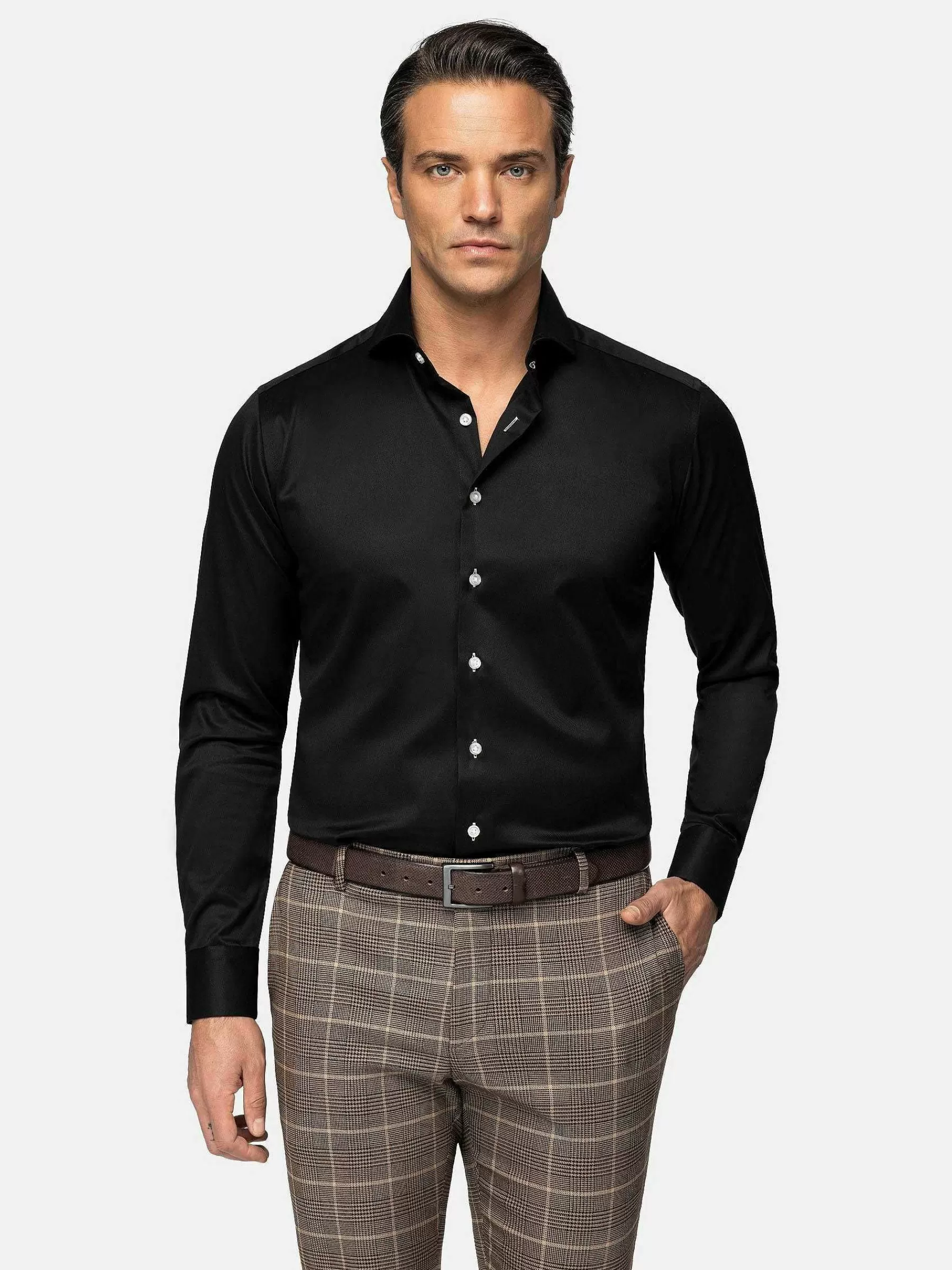 Wam Denim Overhemd Lange Mouwen<Overhemd Lange Mouw 75718 Sydney Black