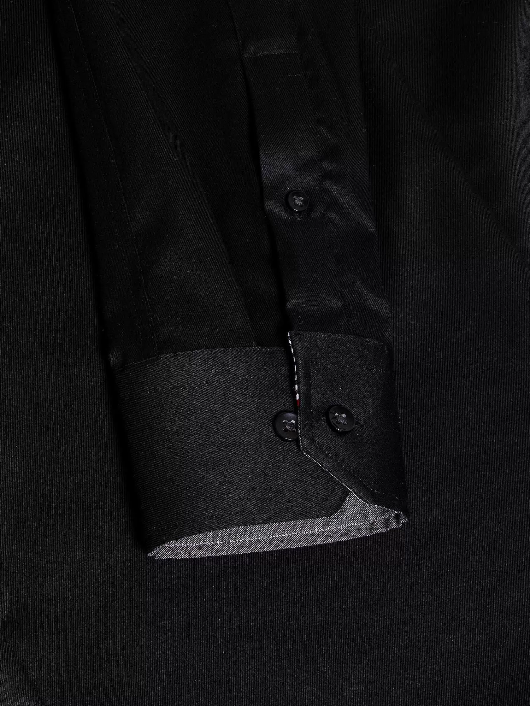 Wam Denim Overhemd Lange Mouwen<Overhemd Lange Mouw 75720 Perth Black