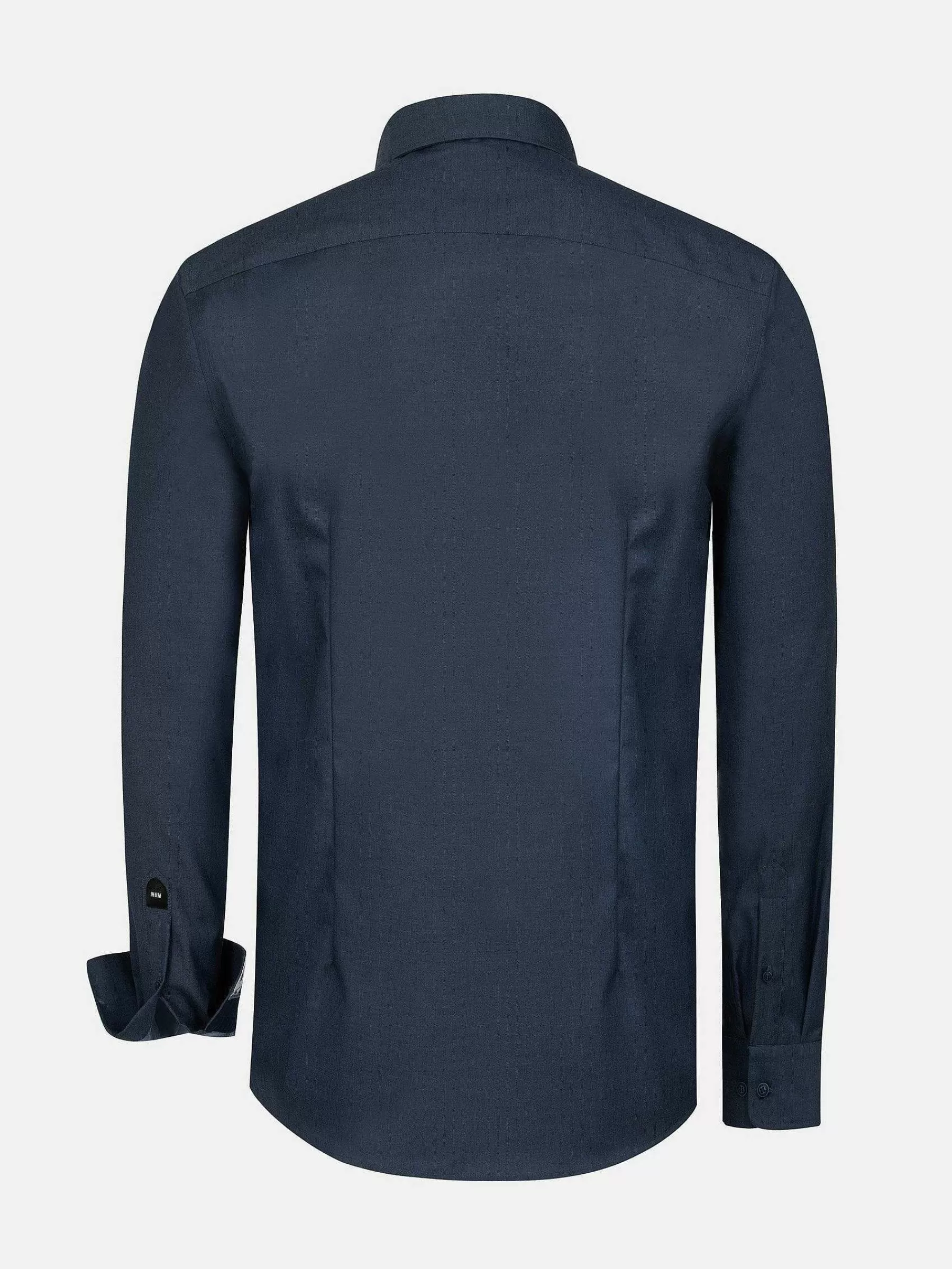Wam Denim Overhemd Lange Mouwen<Overhemd Lange Mouw 75754 Caesar Dark Indigo