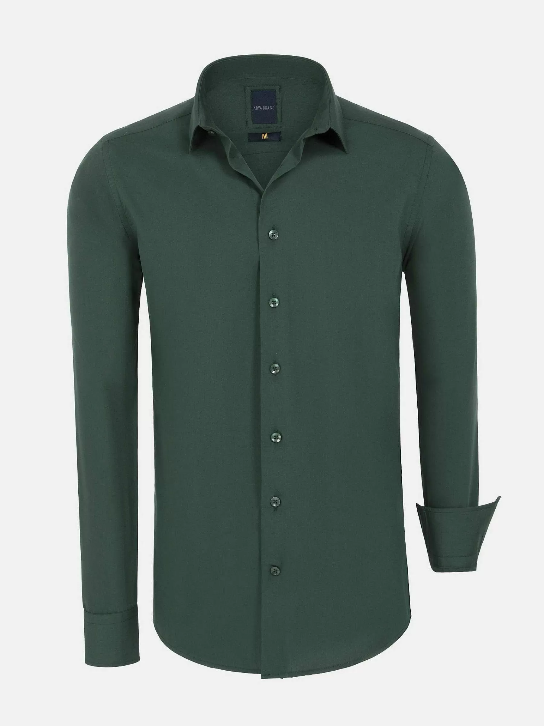 Wam Denim Overhemd Lange Mouwen<Overhemd Lange Mouw 85296 Leira Dark Green