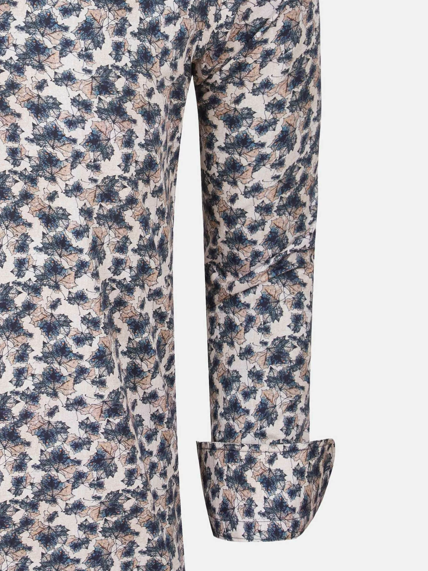 Wam Denim Overhemd Lange Mouwen<Overhemd Lange Mouw White Dark Grey