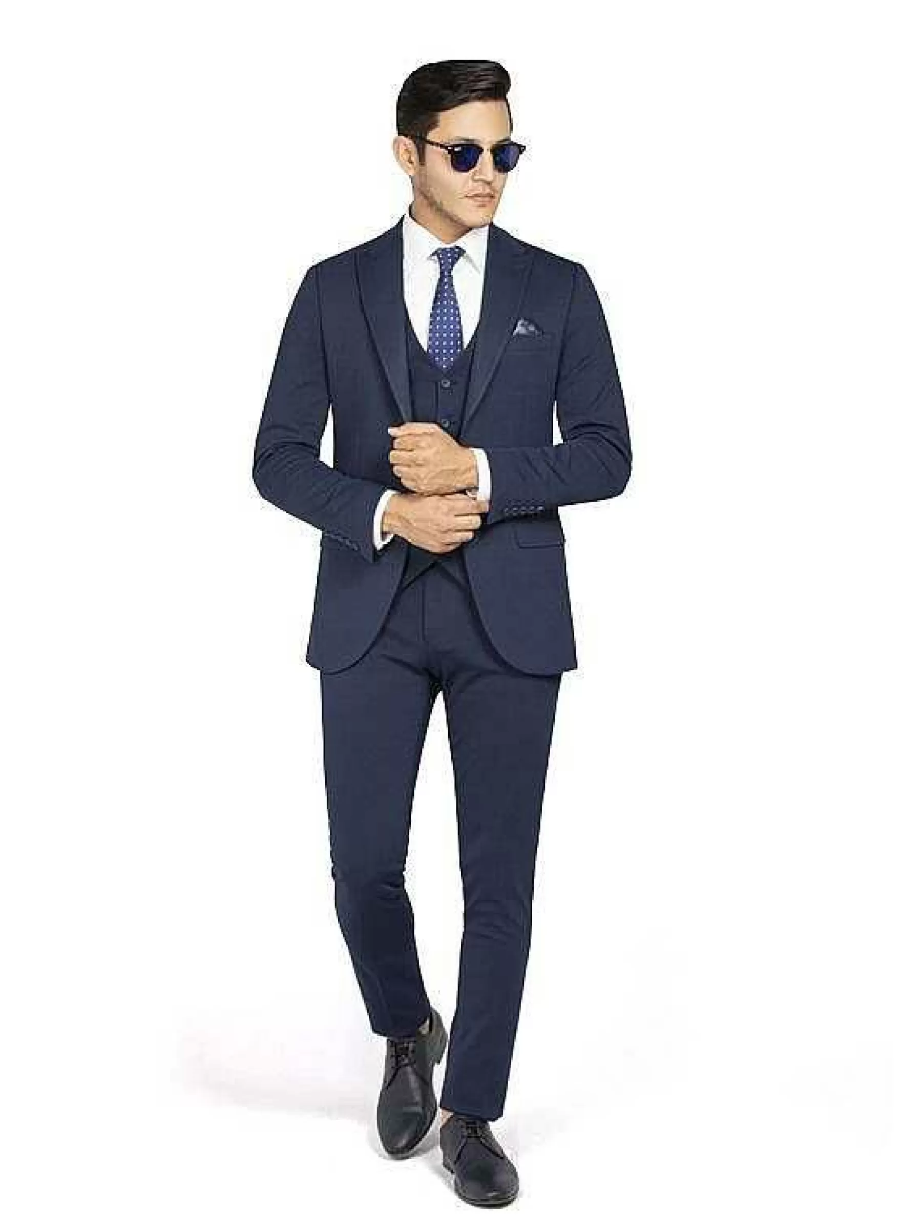 Wam Denim Pantalons<Pantalon 70051 Nice Navy