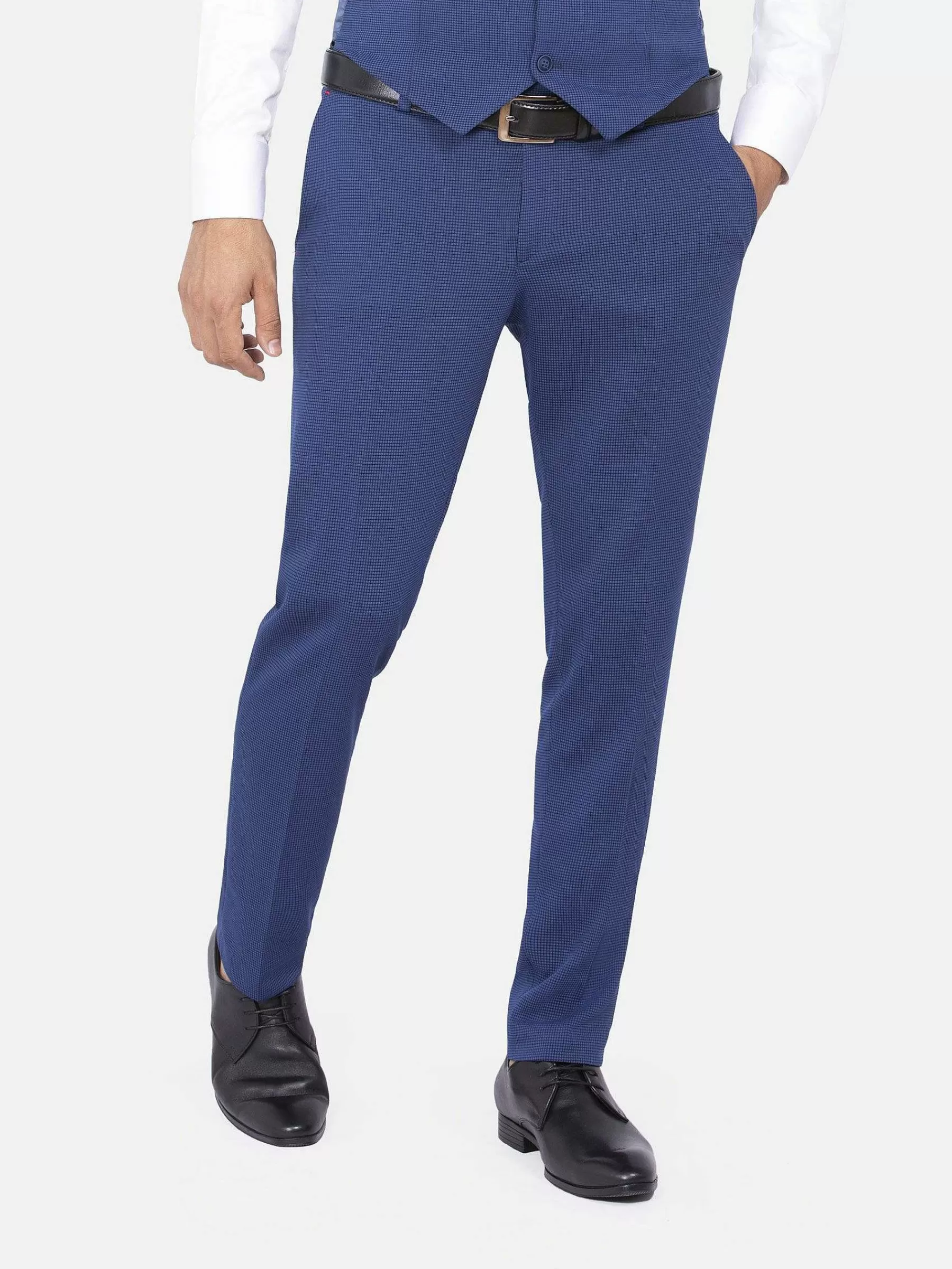 Wam Denim Pantalons<Pantalon 72195 Aryeh Royal Blue