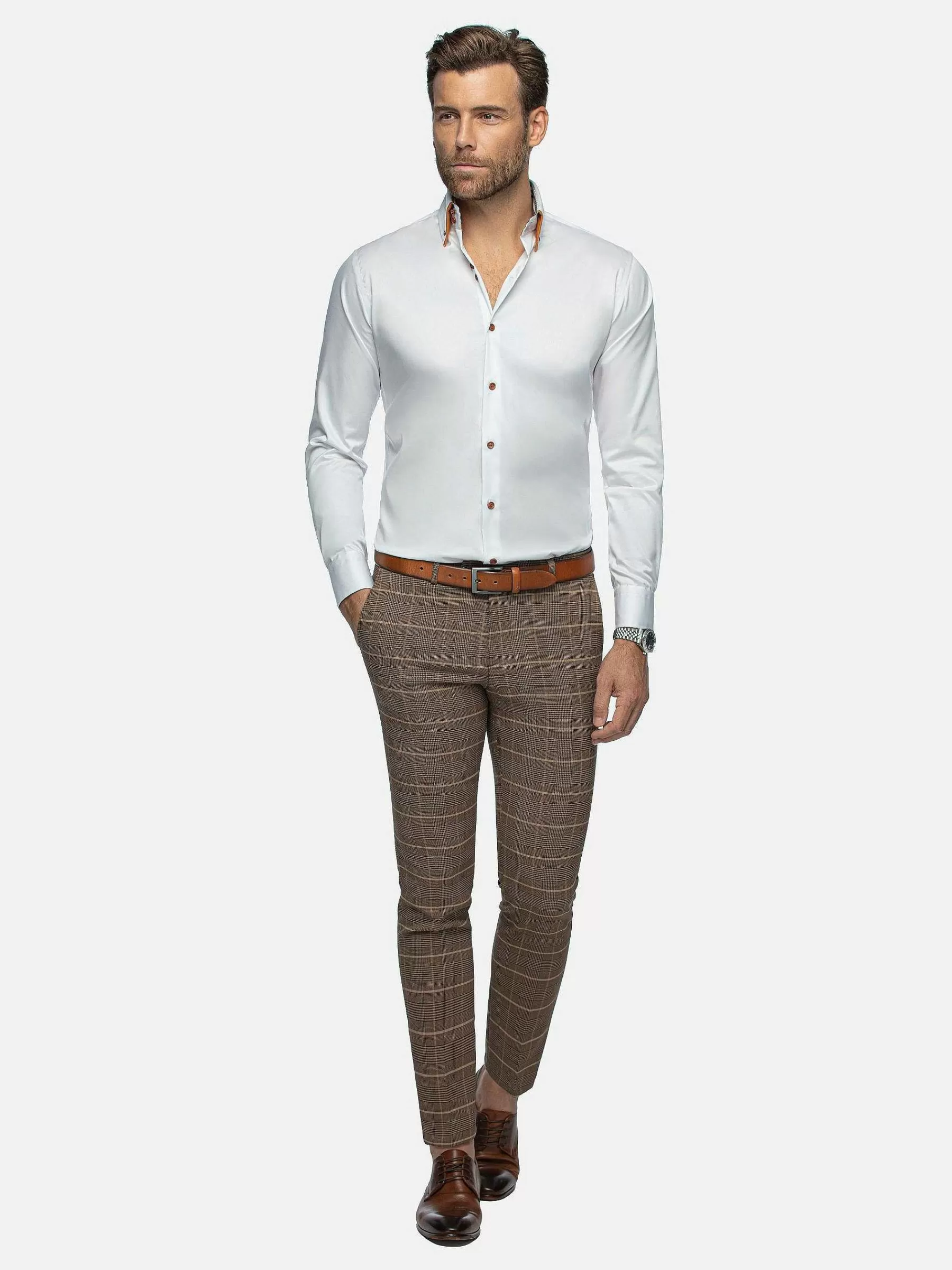 Wam Denim Pantalons<Pantalon 72322 Gerious Beige