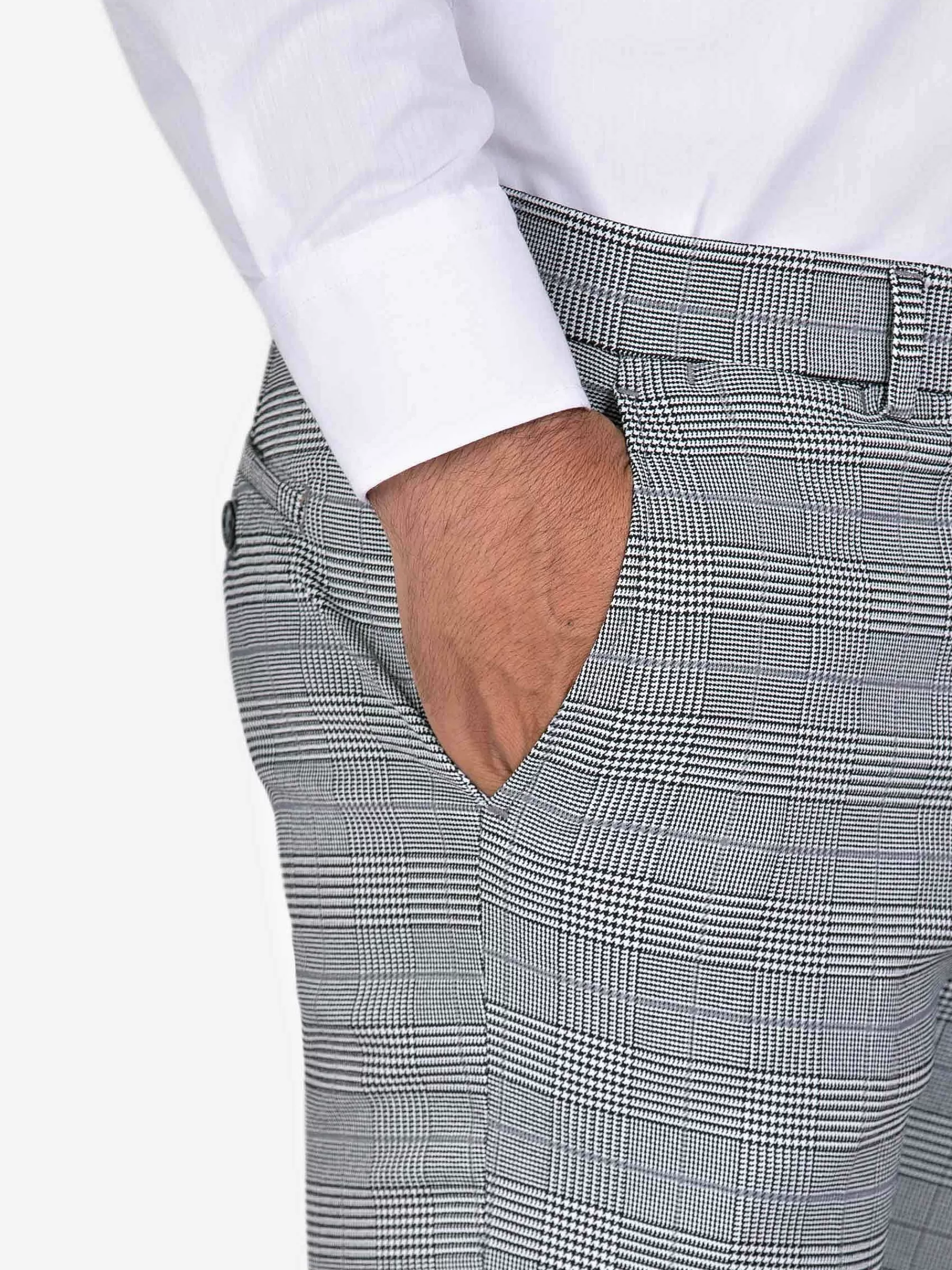 Wam Denim Pantalons<Pantalon 72322 Gerious White