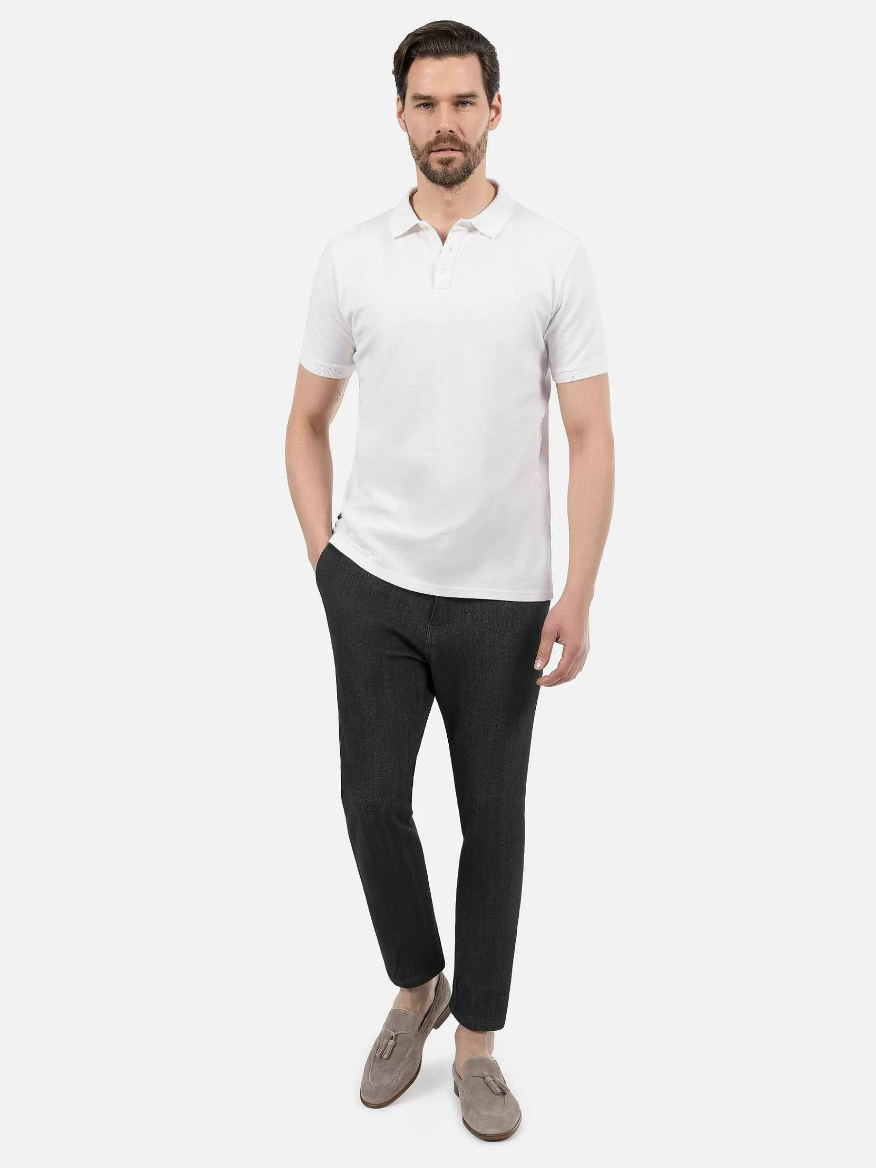 Wam Denim Pantalons<Pantalon Moos Black