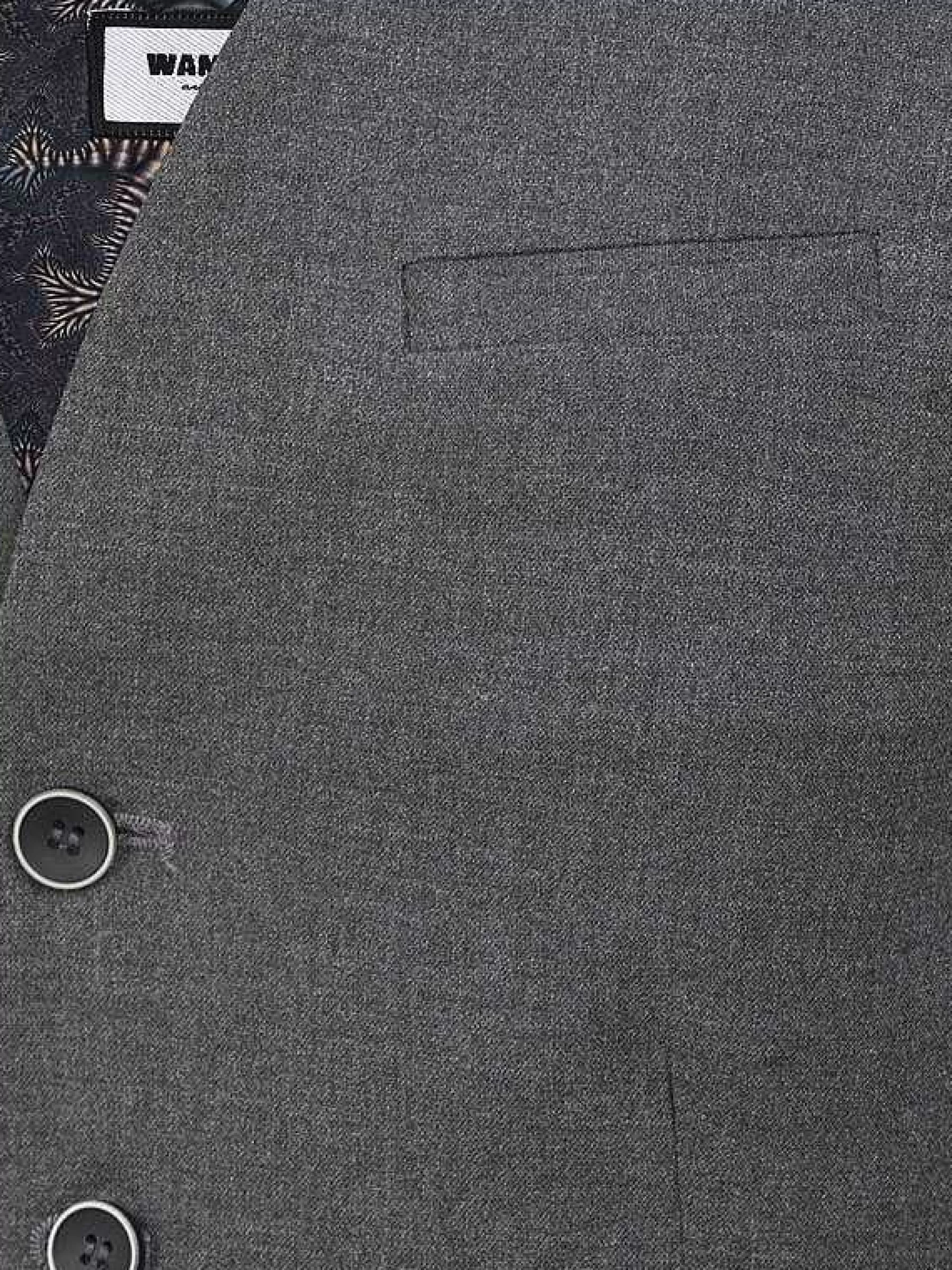 Wam Denim Gilets<Plaid Vest 74111 Strazburg Anthracite