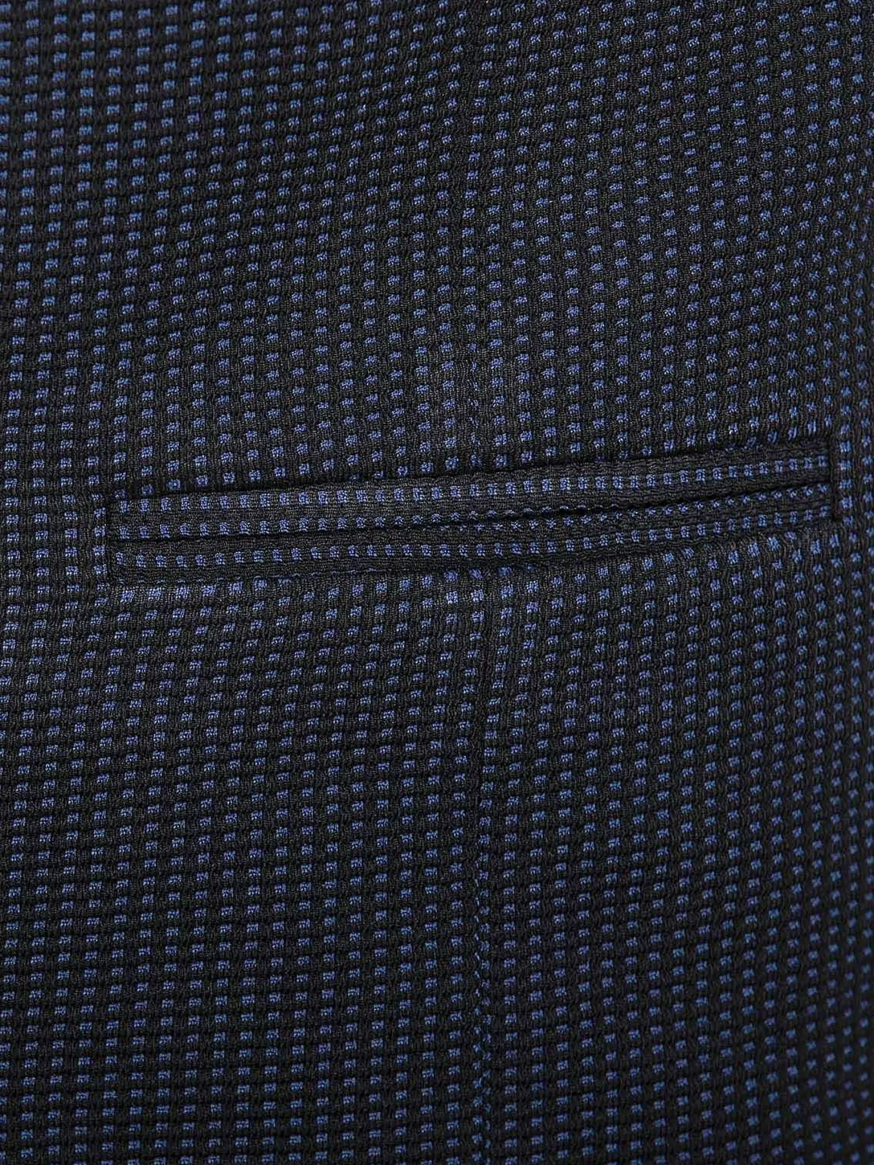 Wam Denim Gilets<Plaid Vest Trieste 74094 Light Indigo
