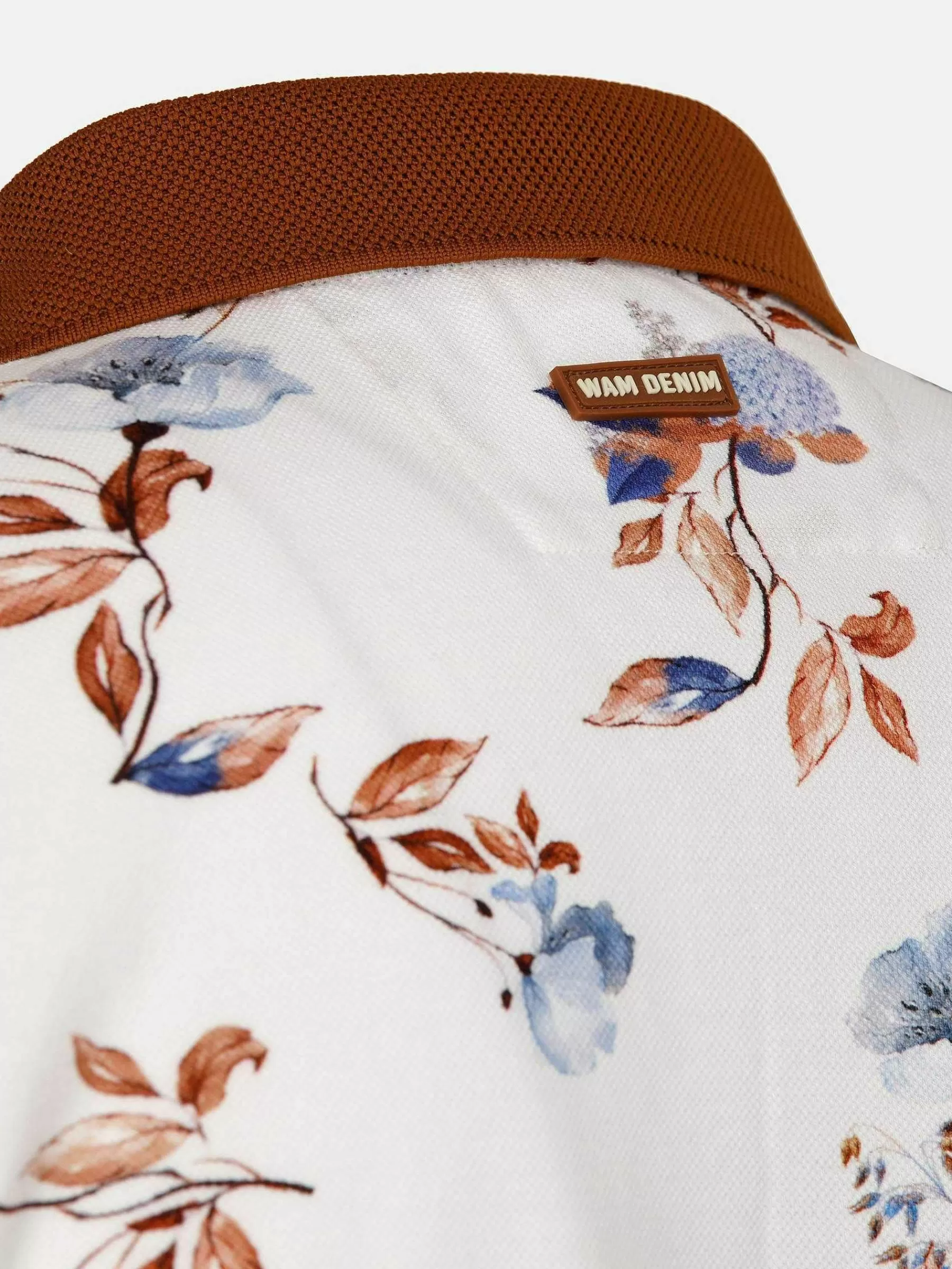 Wam Denim Polo'S<Polo 79610 Felix White