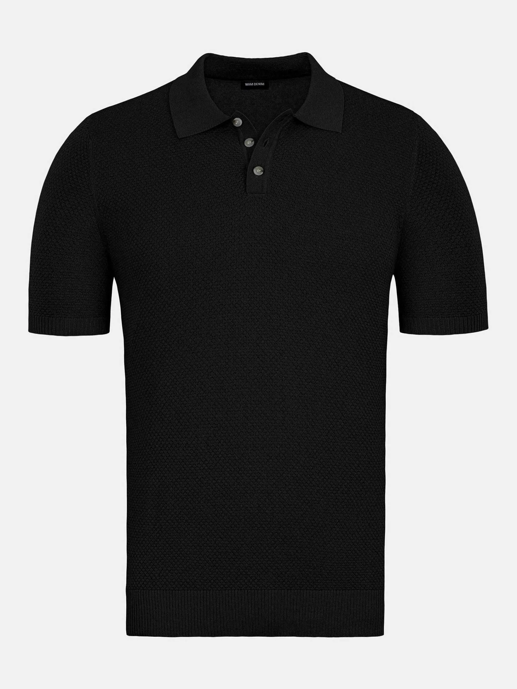 Wam Denim Polo'S<Polo Mt-1K Black
