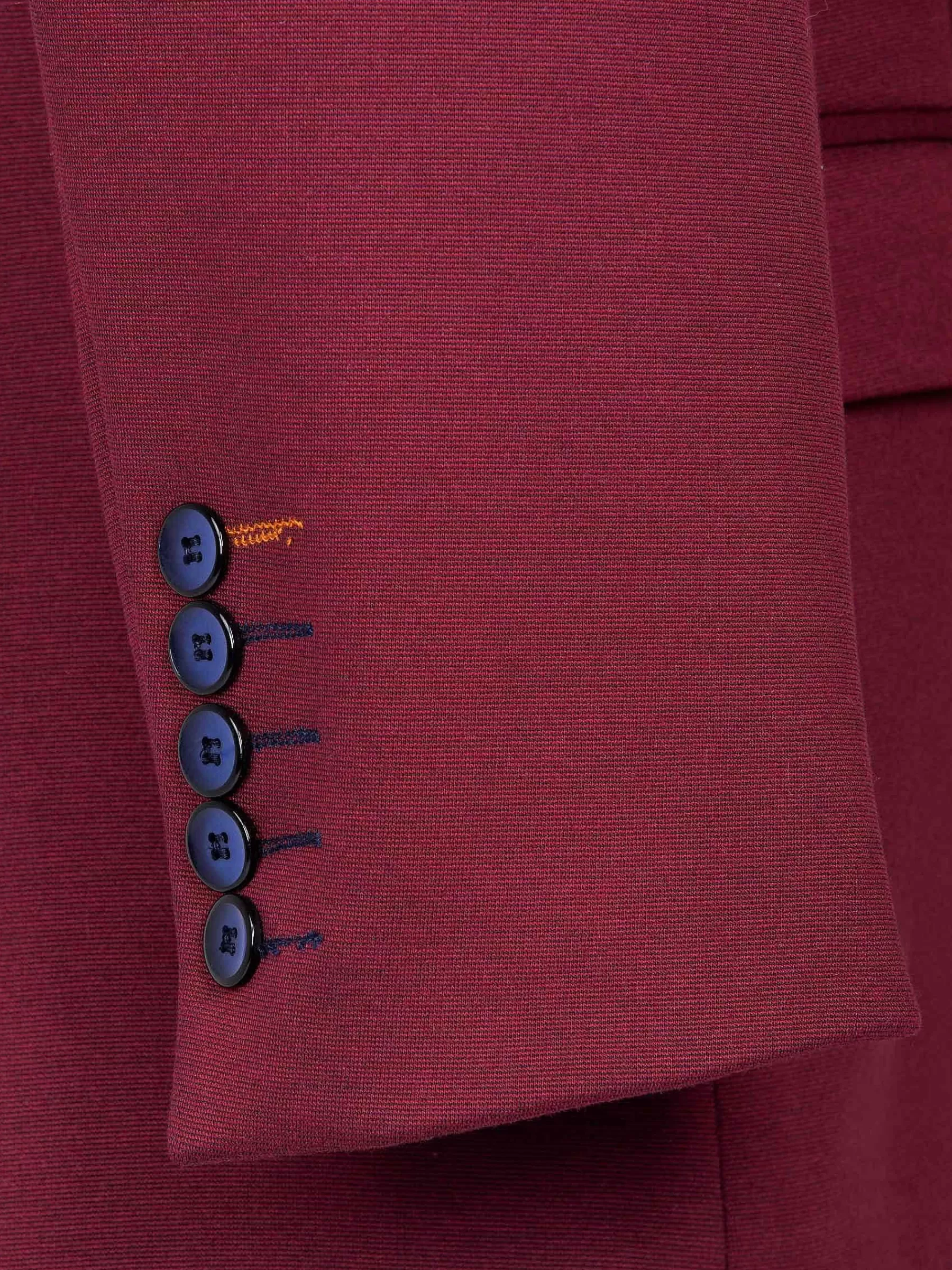 Wam Denim Colberts<Relaxed Slim Fit Monarch Dark Red Colbert