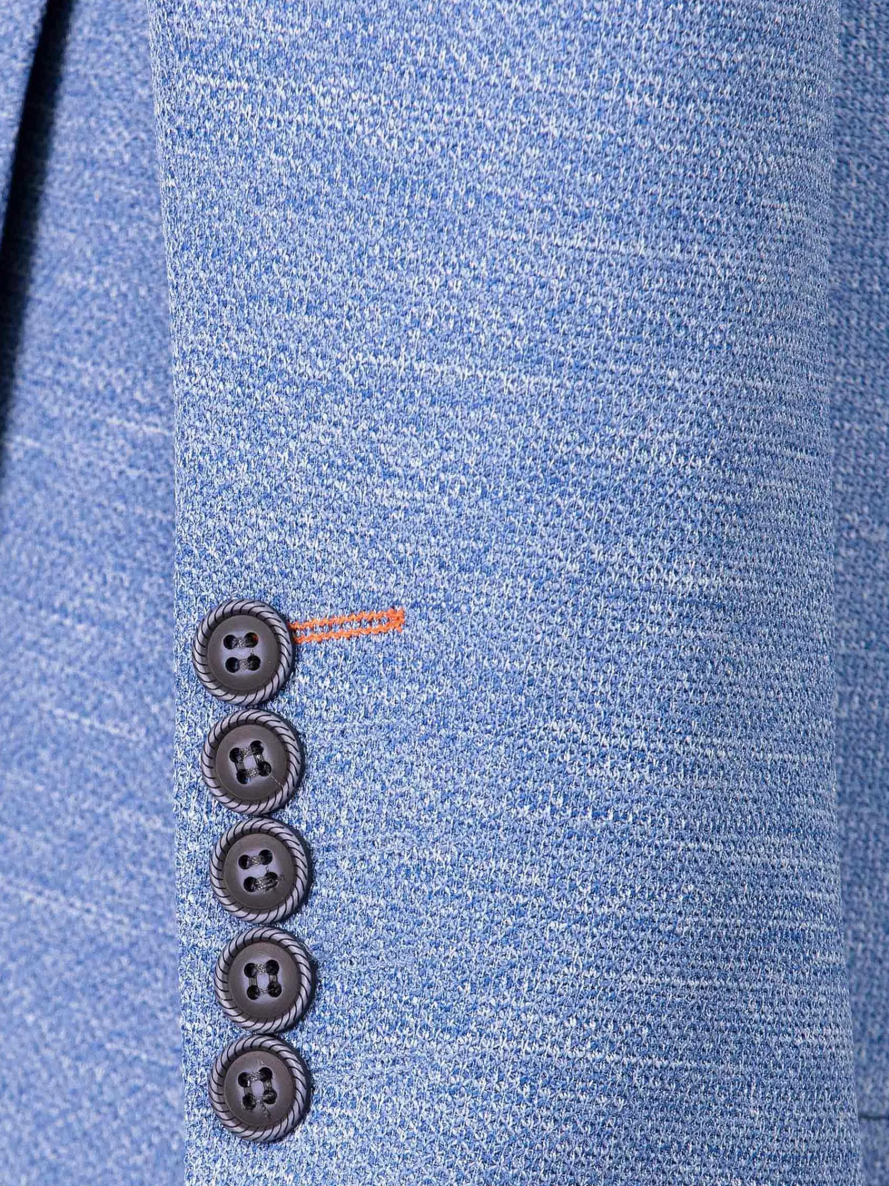 Wam Denim Colberts<Ripon Modern Fit Blue Colbert