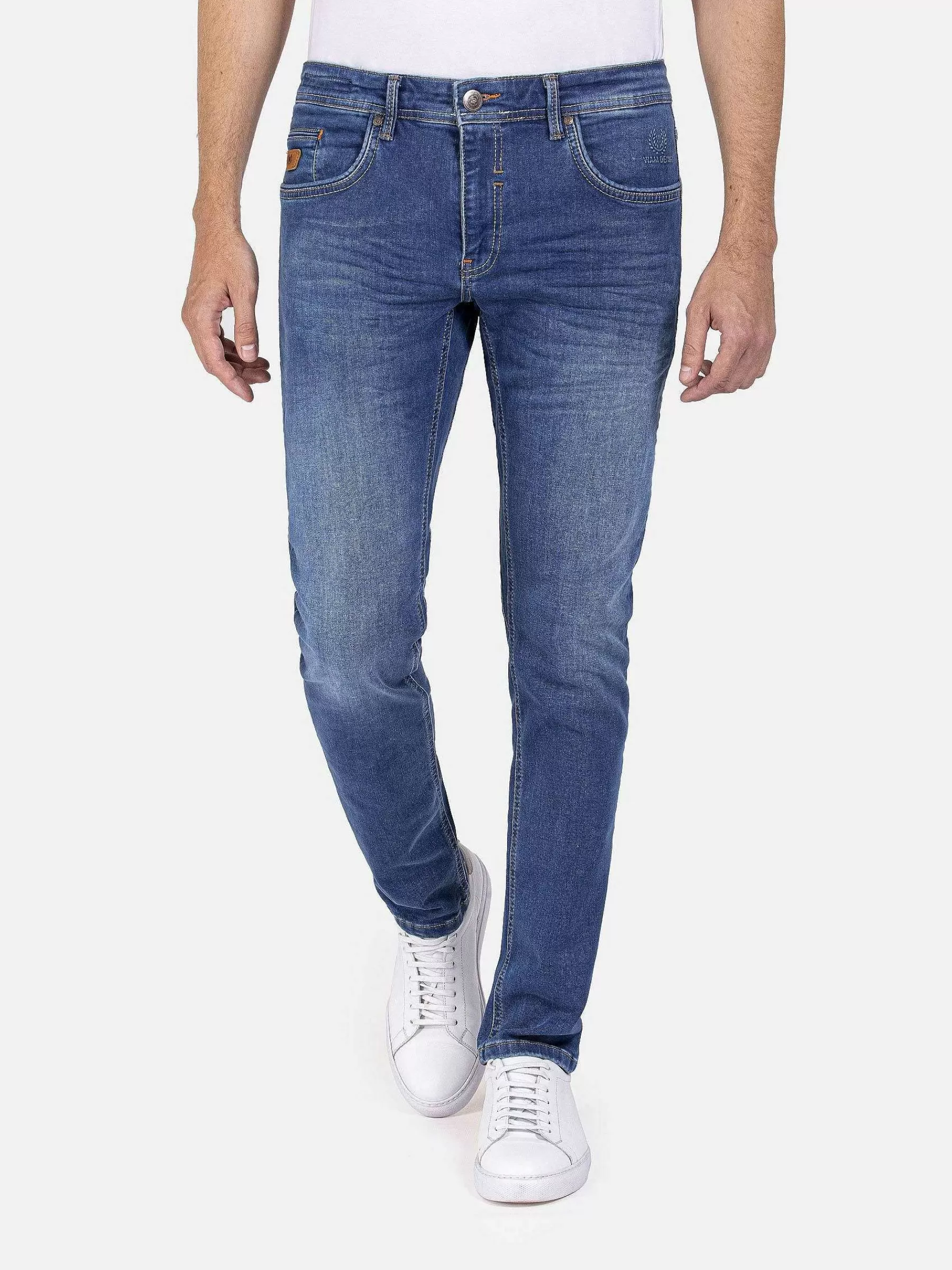 Wam Denim Jeans<Roubiax Slim Fit Navy Jeans