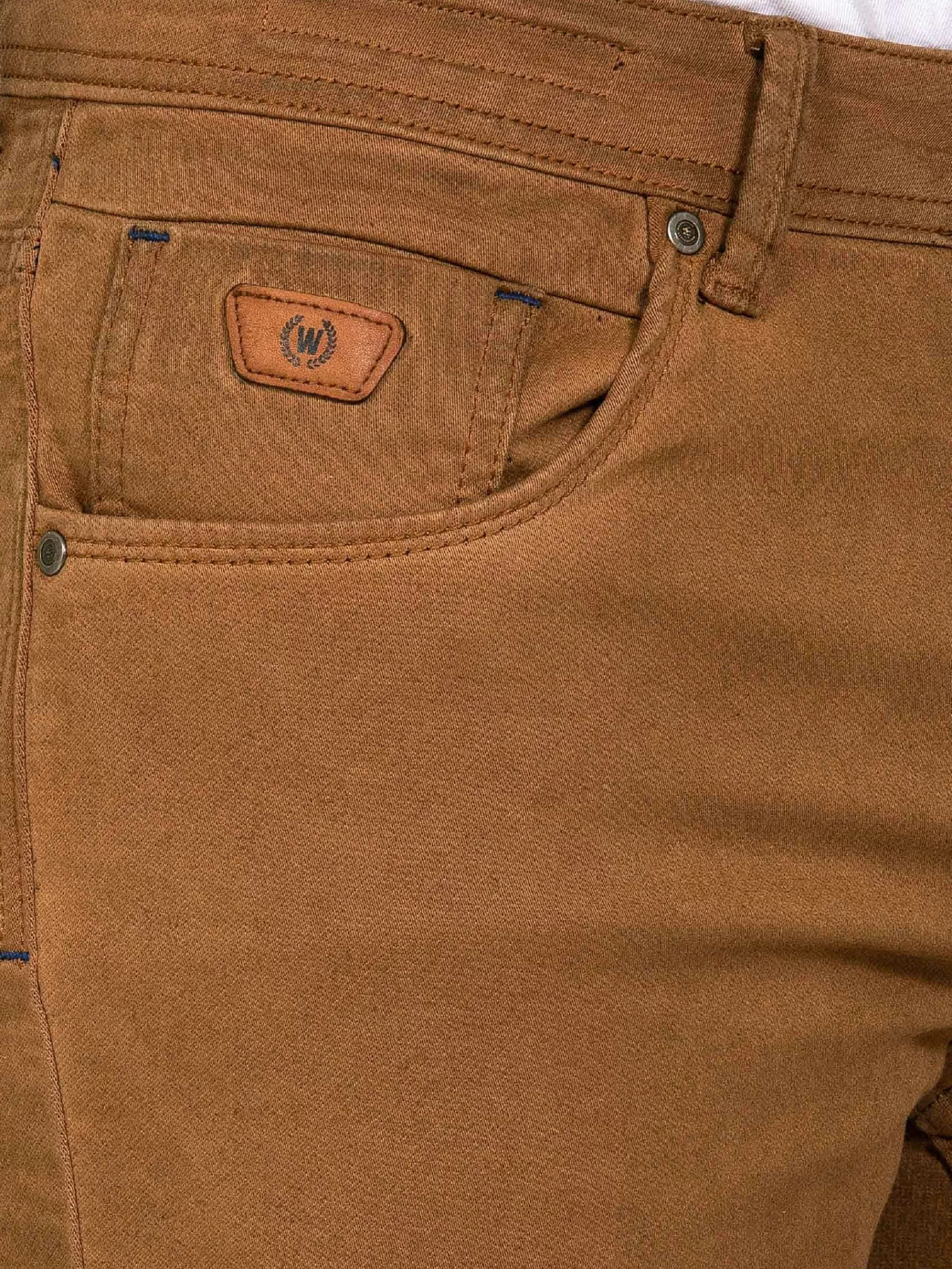 Wam Denim Shorts<Sampson Beige Slim Fit Denim Korte Broek