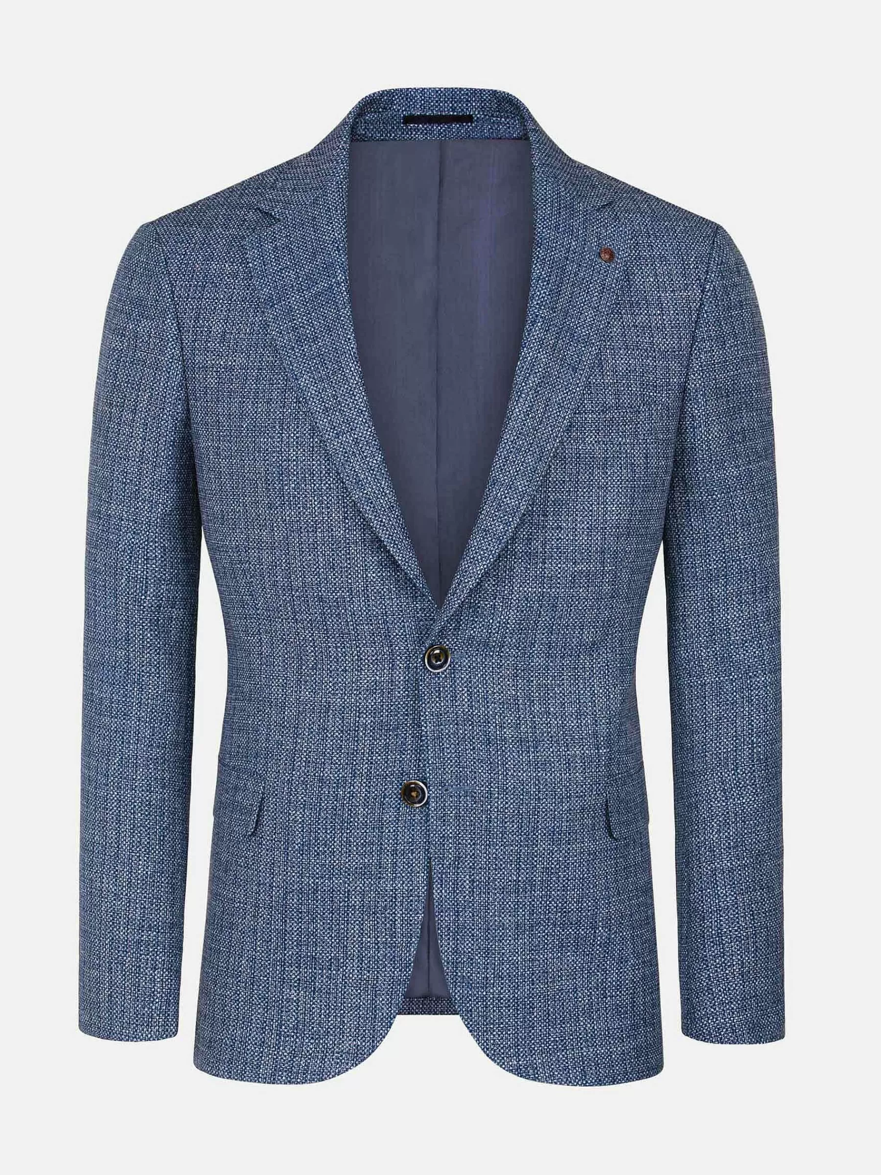 Wam Denim Colberts<Sandro Single Breasted Light Navy Colbert