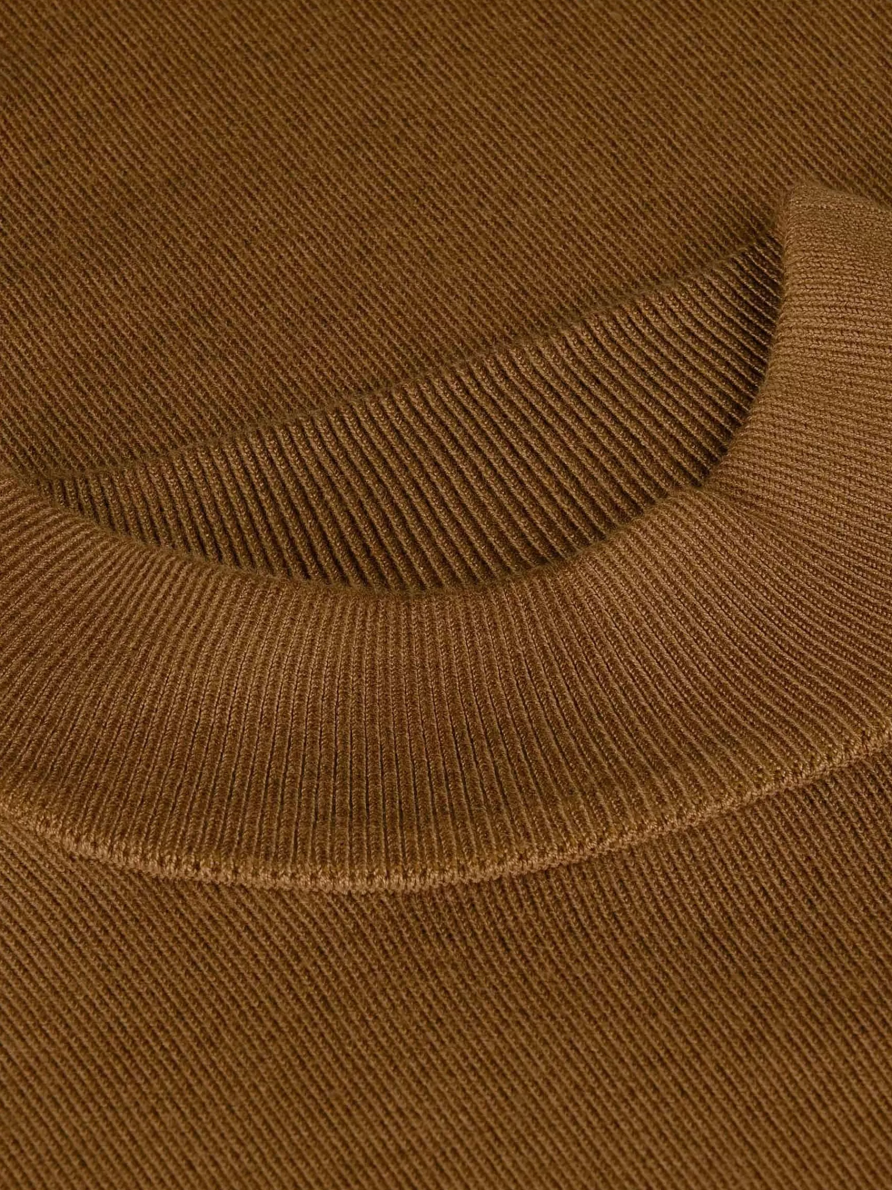 Wam Denim Sweaters<Siena Round-Necked Brown Sweater