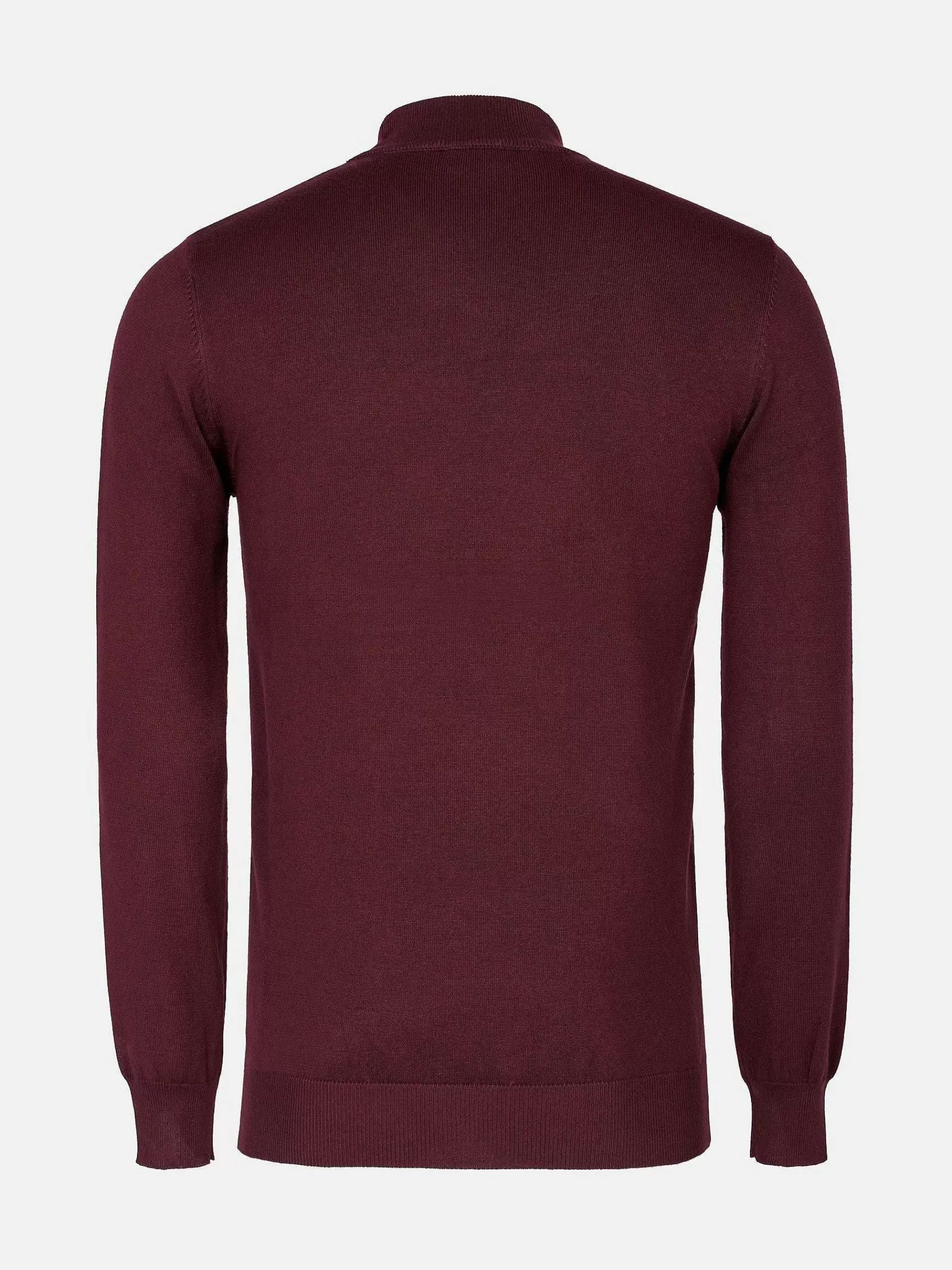 Wam Denim Sweaters<Siena Round-Necked Dark Red Sweater