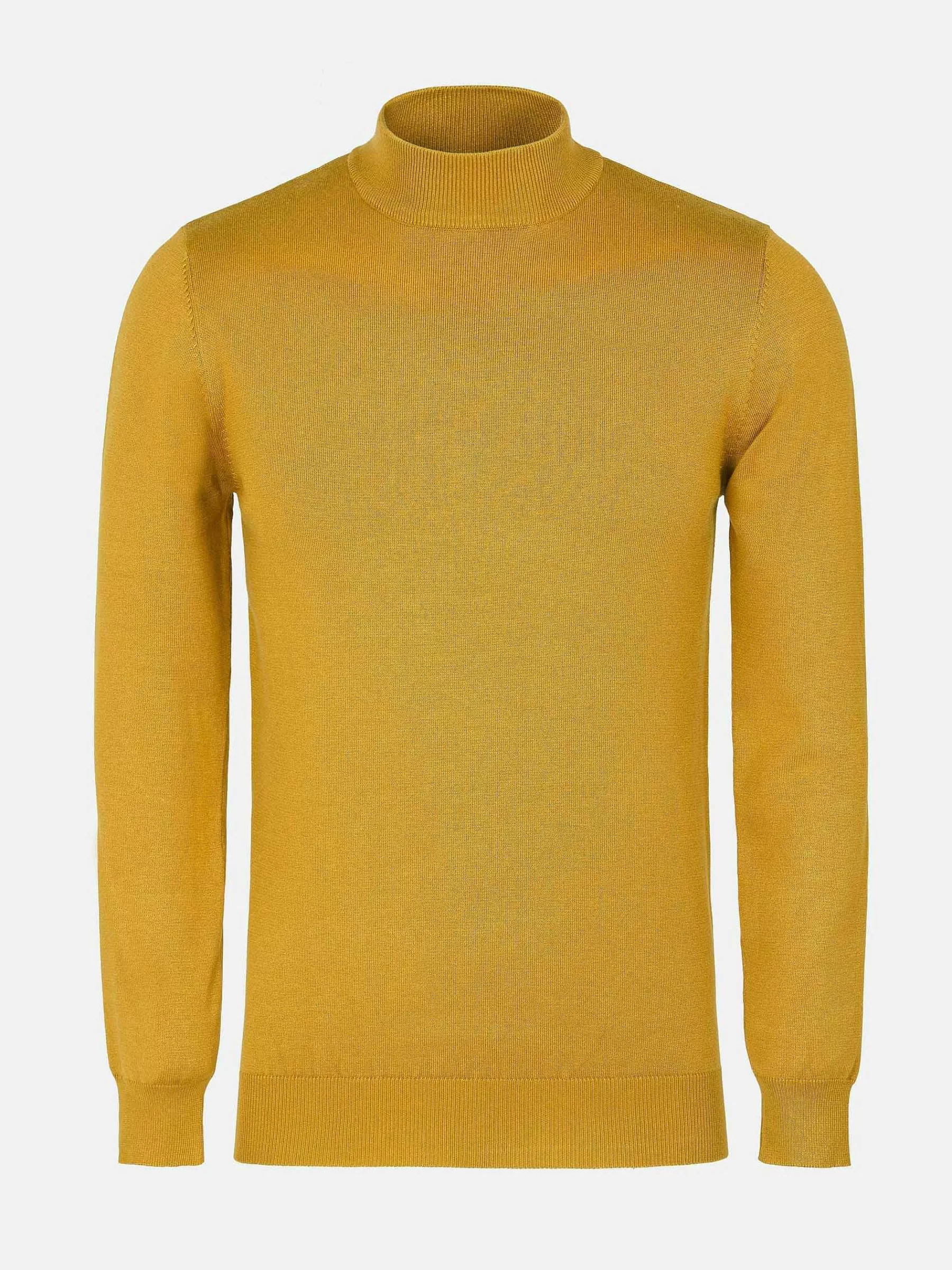 Wam Denim Sweaters<Siena Round-Necked Dark Yellow Sweater