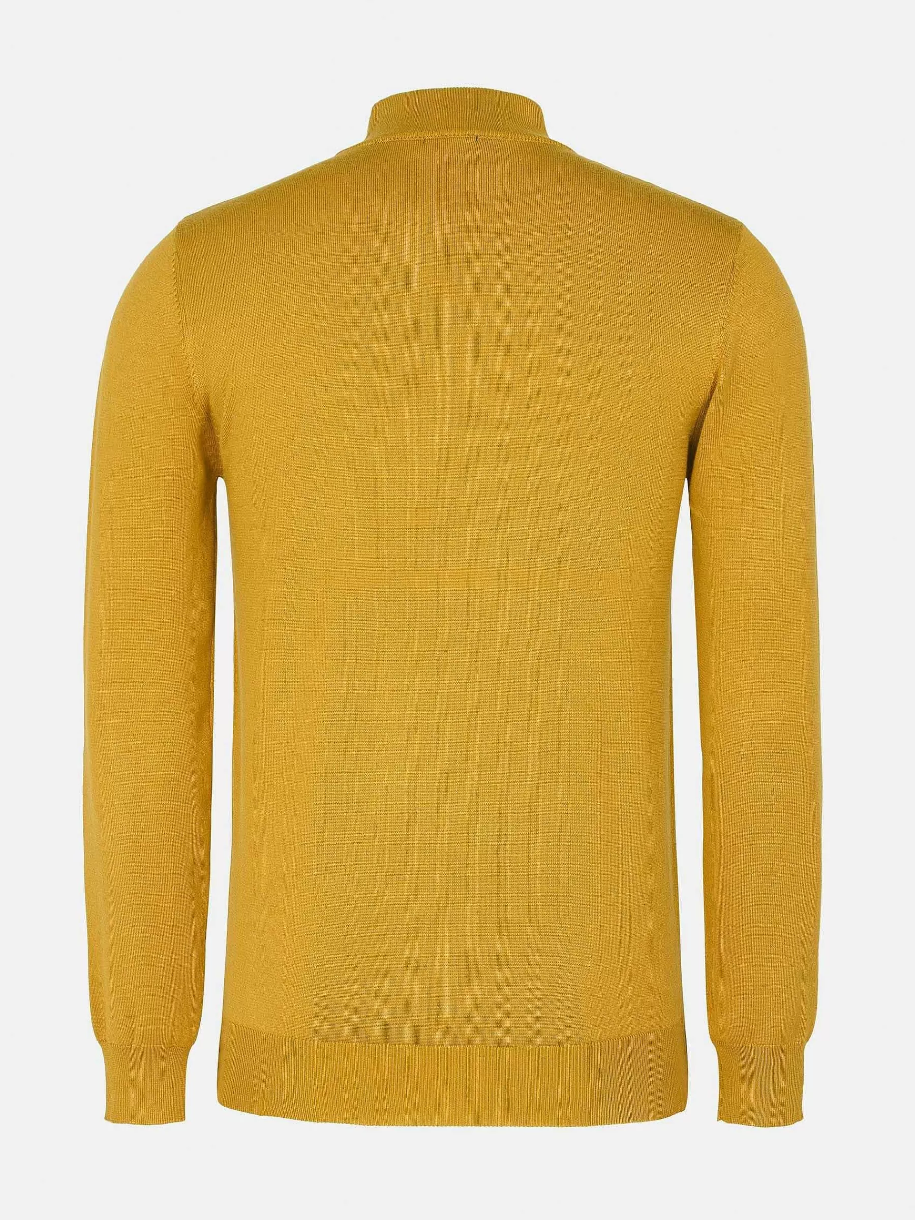 Wam Denim Sweaters<Siena Round-Necked Dark Yellow Sweater