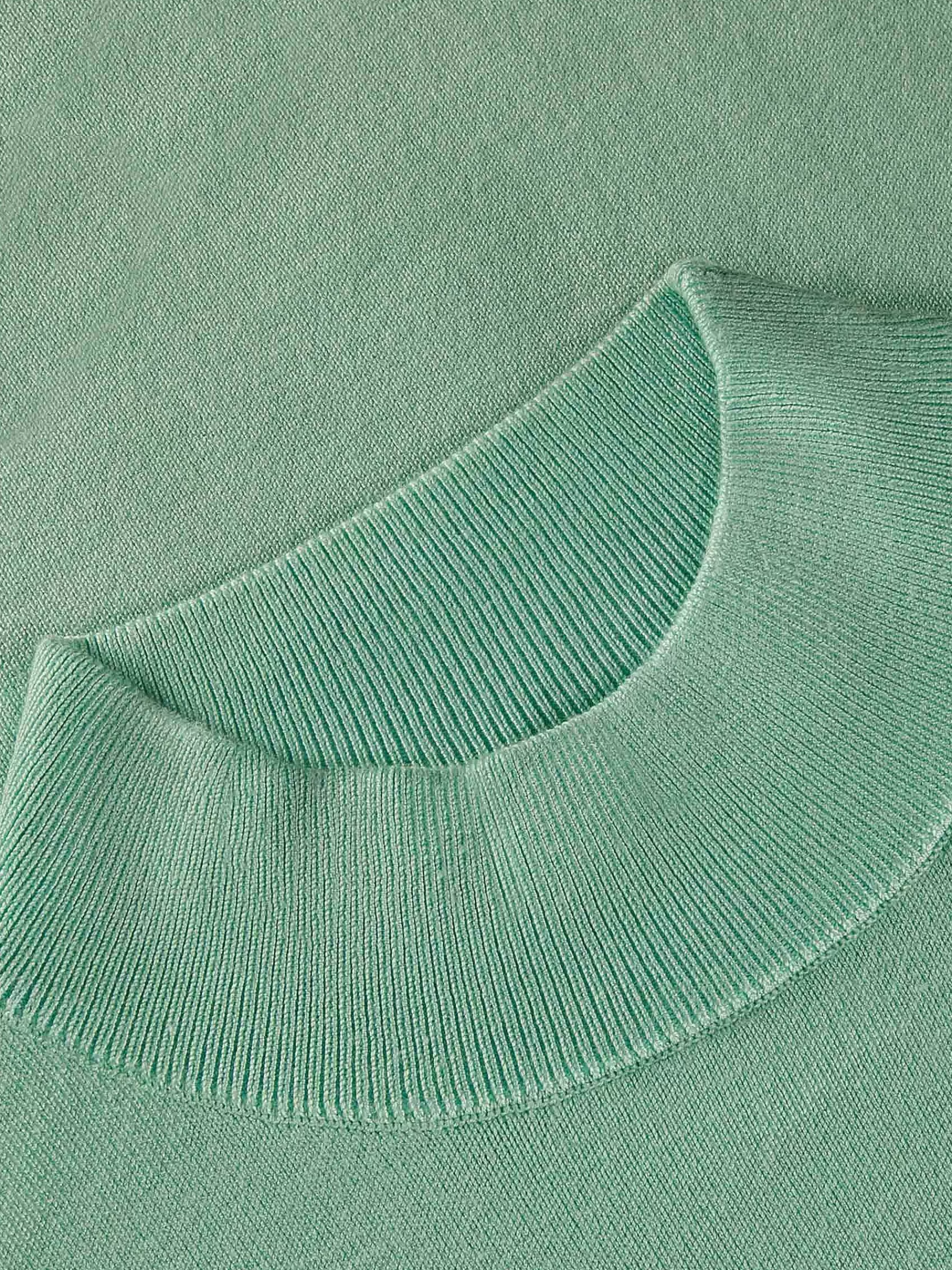 Wam Denim Sweaters<Siena Round-Necked Menthol Sweater