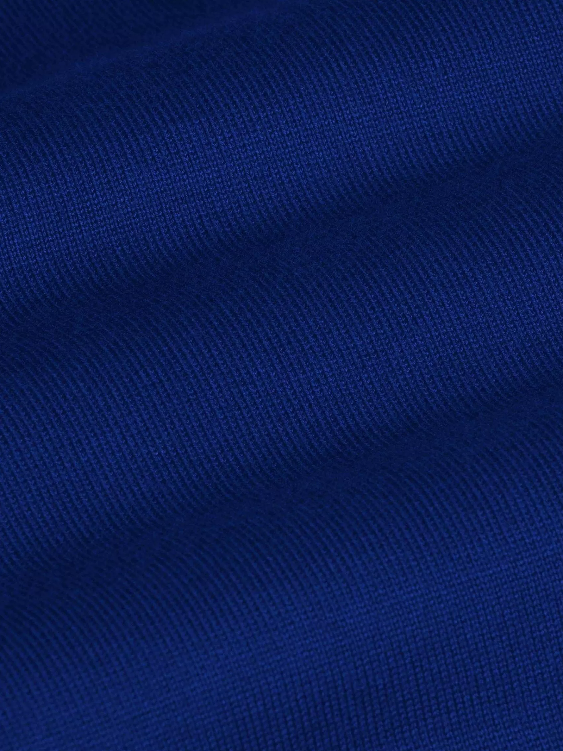 Wam Denim Sweaters<Siena Round-Necked Royal Blue Sweater
