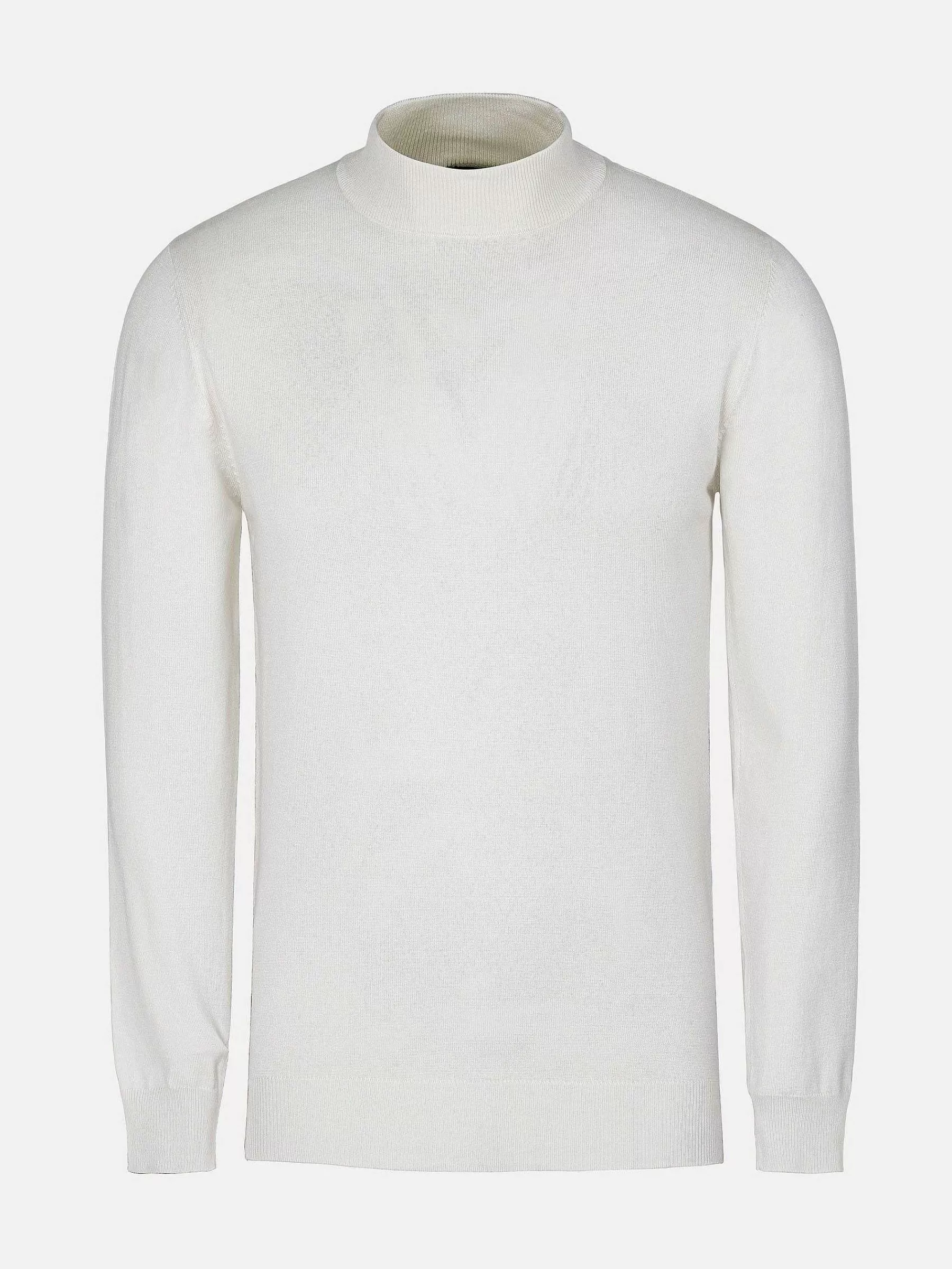 Wam Denim Sweaters<Siena Round-Necked White Sweater