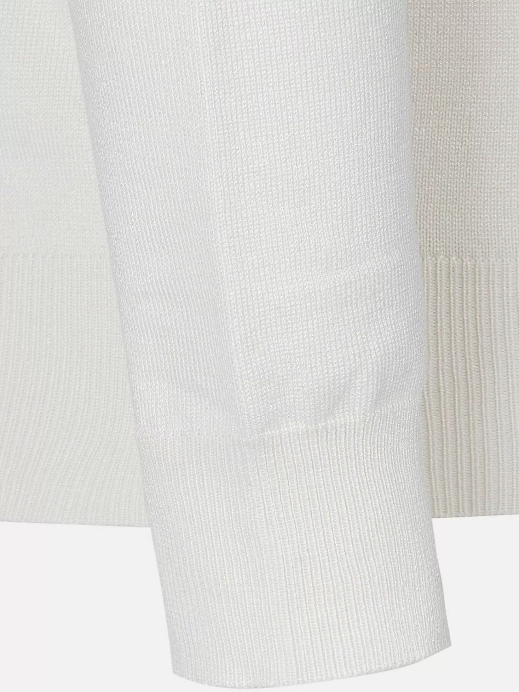 Wam Denim Sweaters<Siena Round-Necked White Sweater