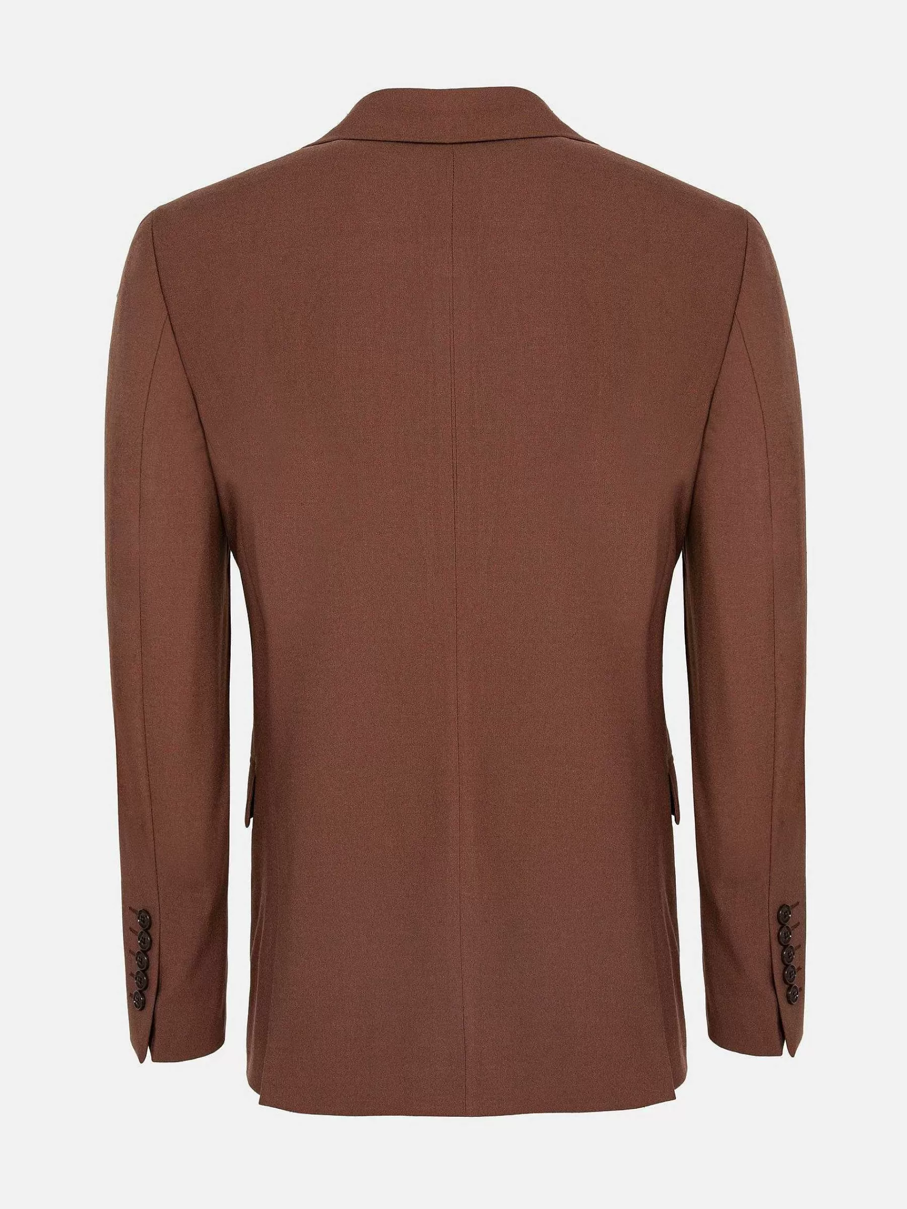 Wam Denim Colberts<Slim Fit Brown Textured Colbert