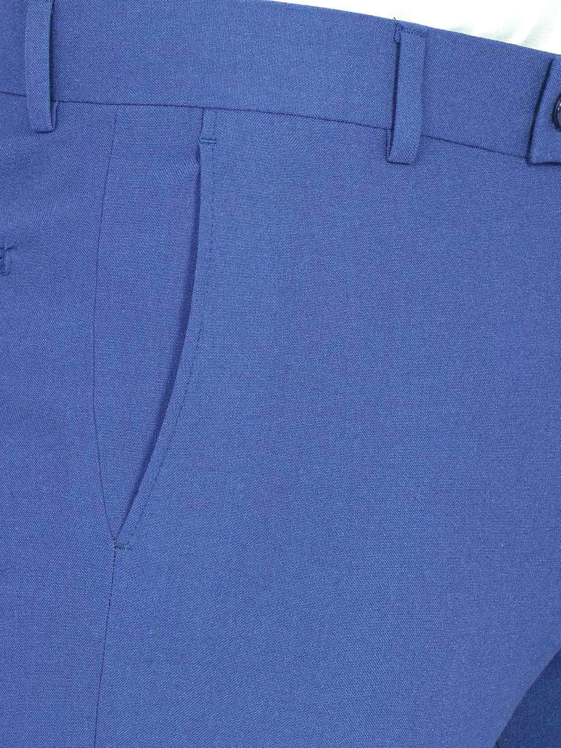 Wam Denim Pantalons<Slim Fit Textured Indigo Pantalon