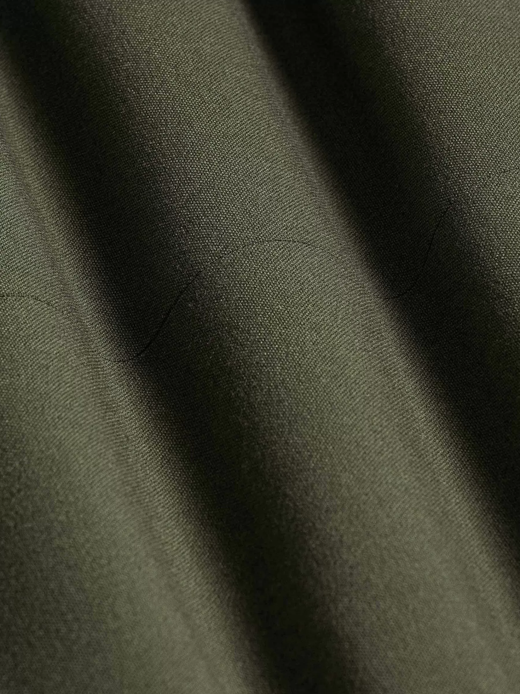 Wam Denim Gilets<Slim Fit Textured Khaki Gilet