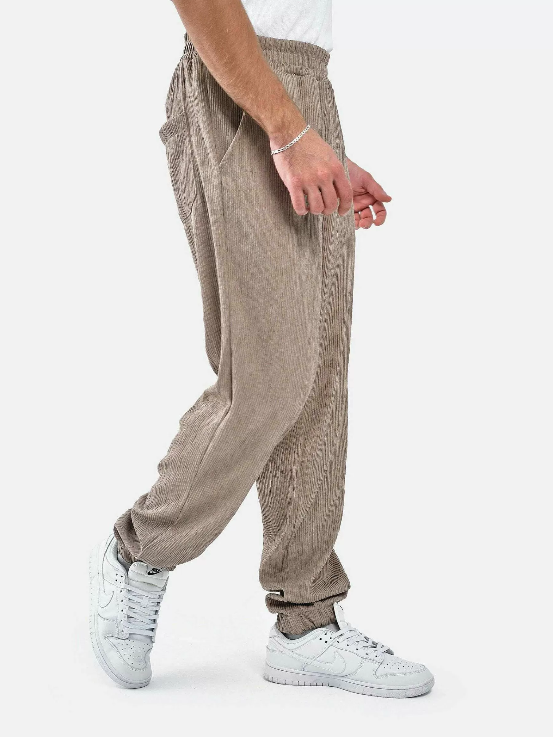 Wam Denim Streetwear<Stefan Beige Trouser